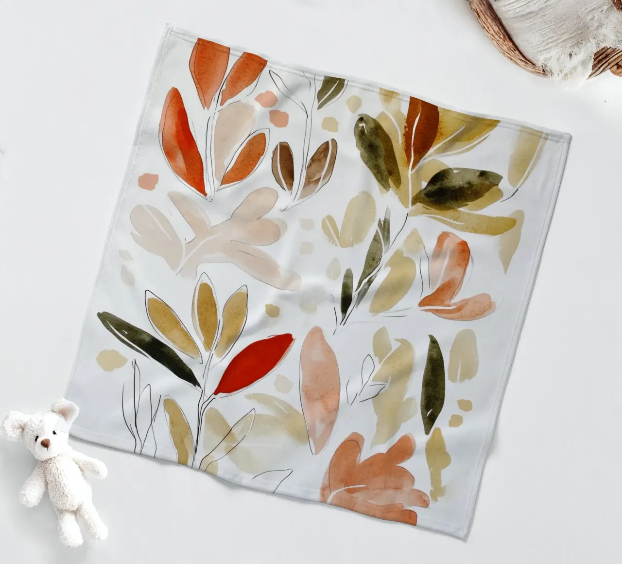 Soft Nature No 1 coperta in pile da treechild
