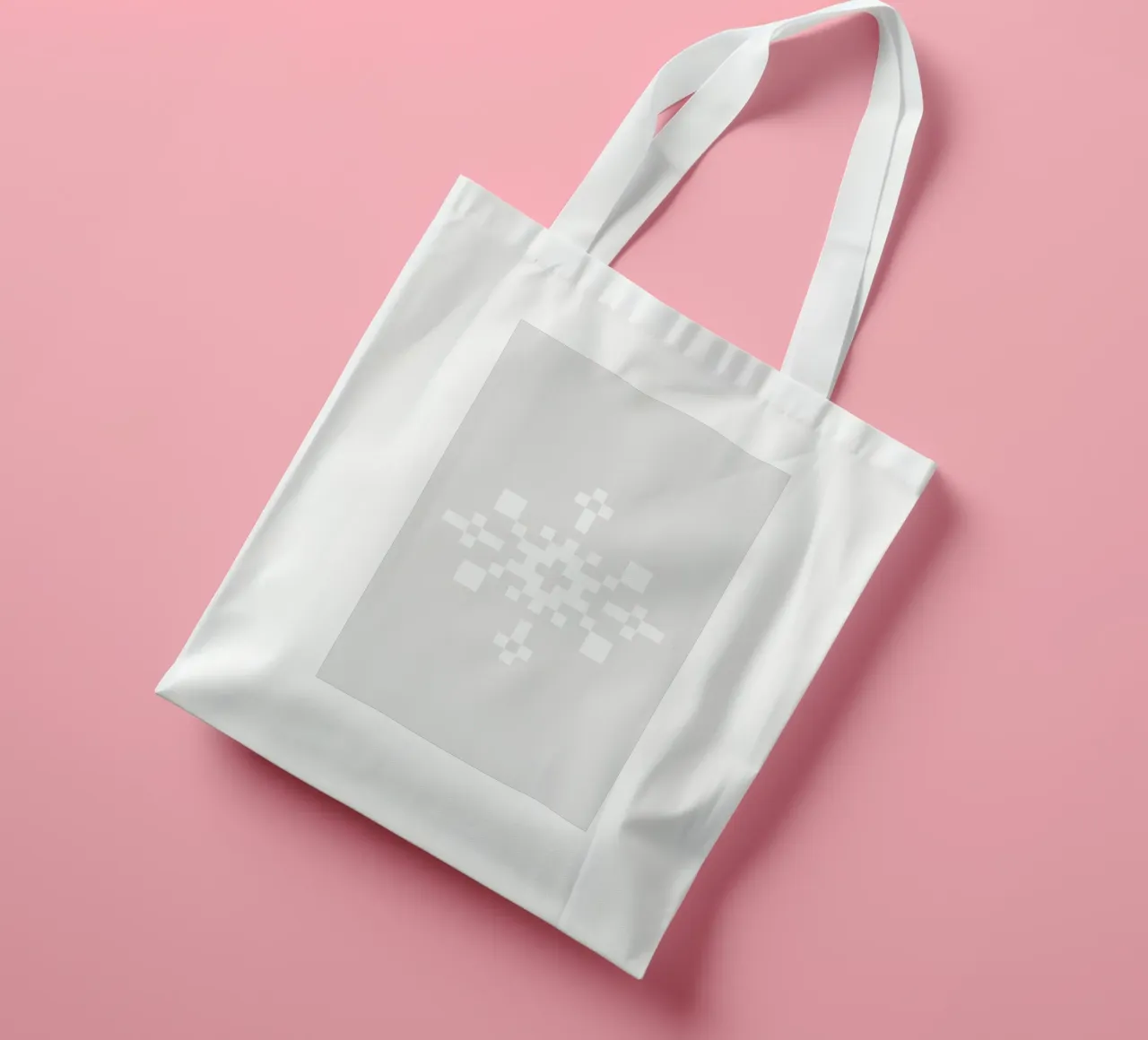 White Snowflake 1 borsa in juta da Studio One