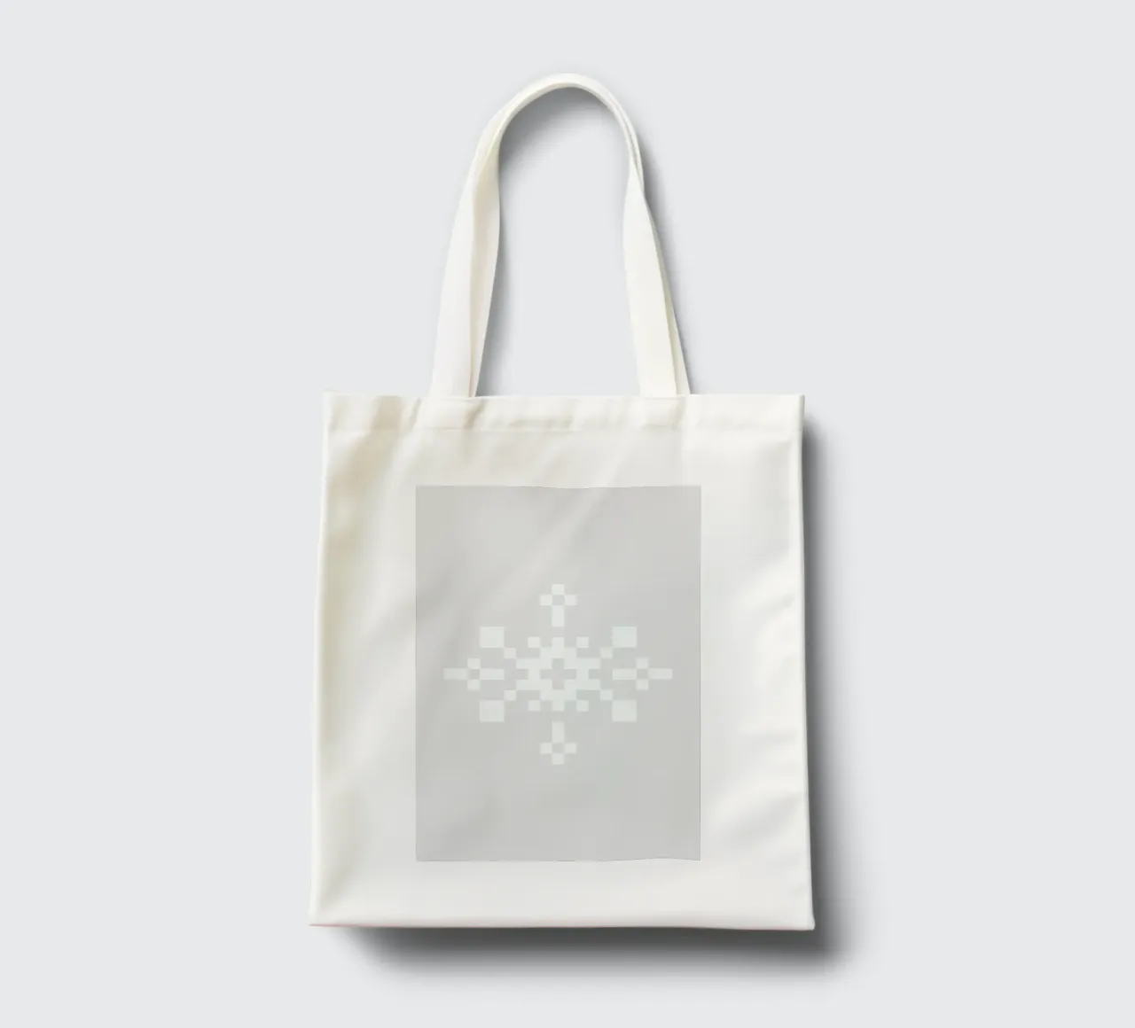 White Snowflake 1 borsa in juta da Studio One