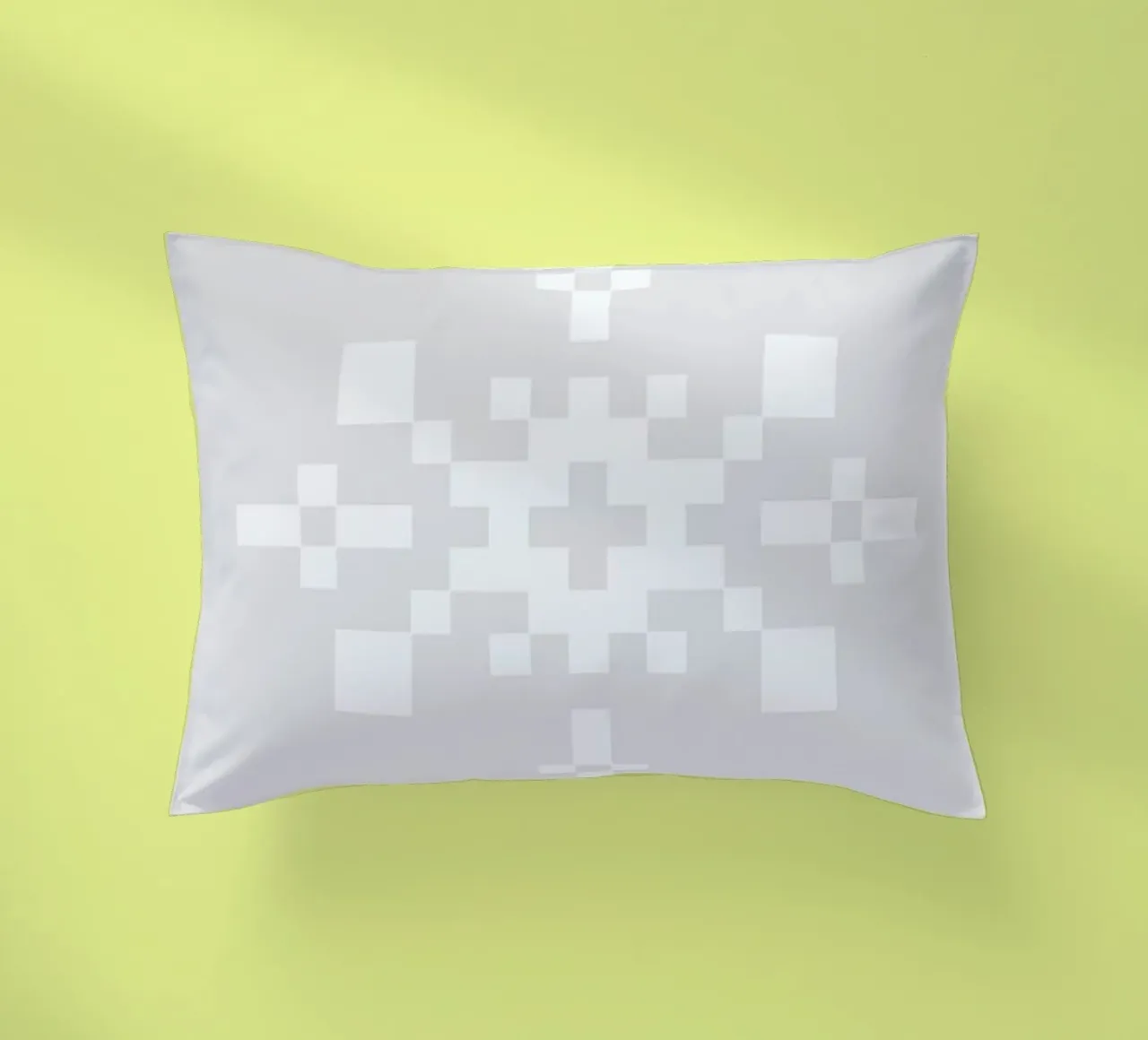 White Snowflake 1 cuscino da Studio One