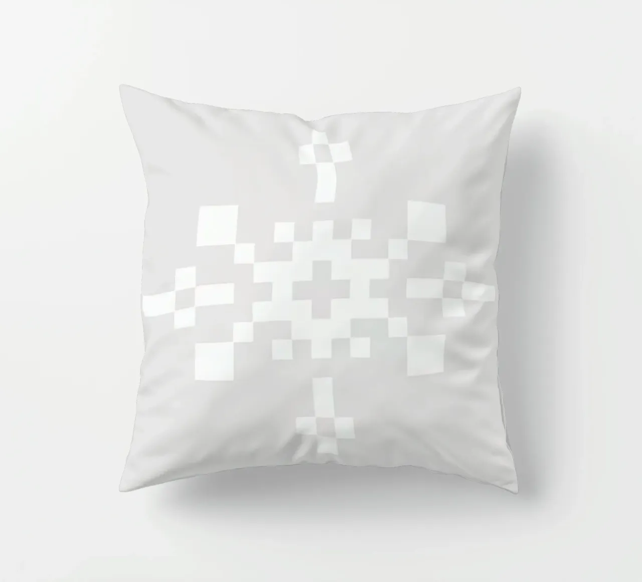 White Snowflake 1 cuscino da Studio One