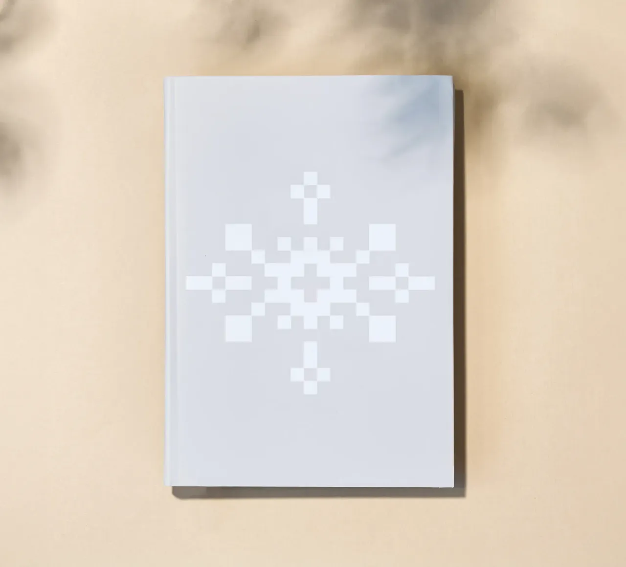 White Snowflake 1 notebook by Studio One