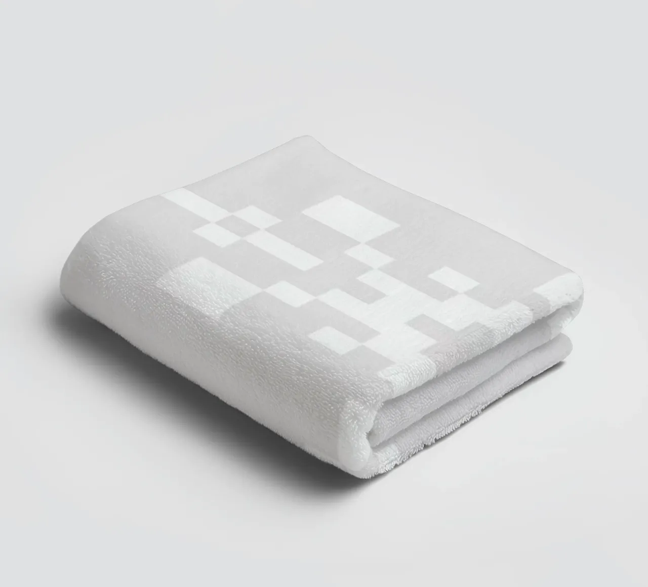 White Snowflake 1 asciugamano da bagno da Studio One