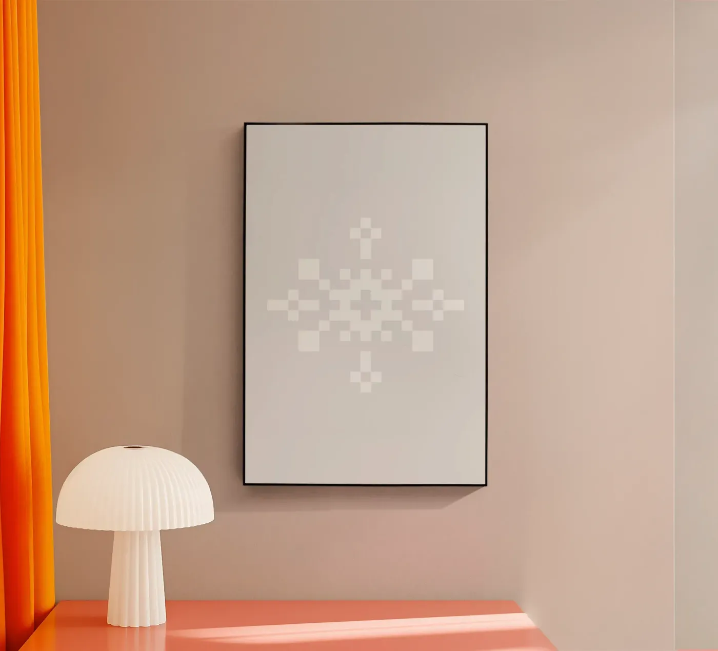 White Snowflake 1 acryl van Studio One