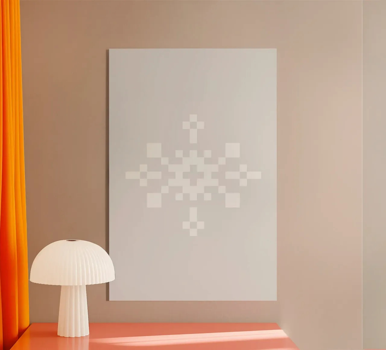 White Snowflake 1 plexiglass da Studio One