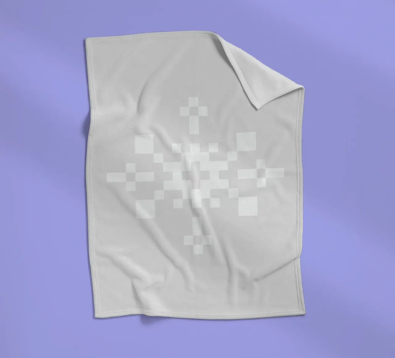 White Snowflake 1 coperta in pile da Studio One