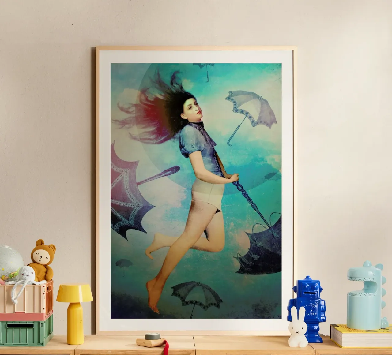 Easy poster van Catrin Welz-Stein