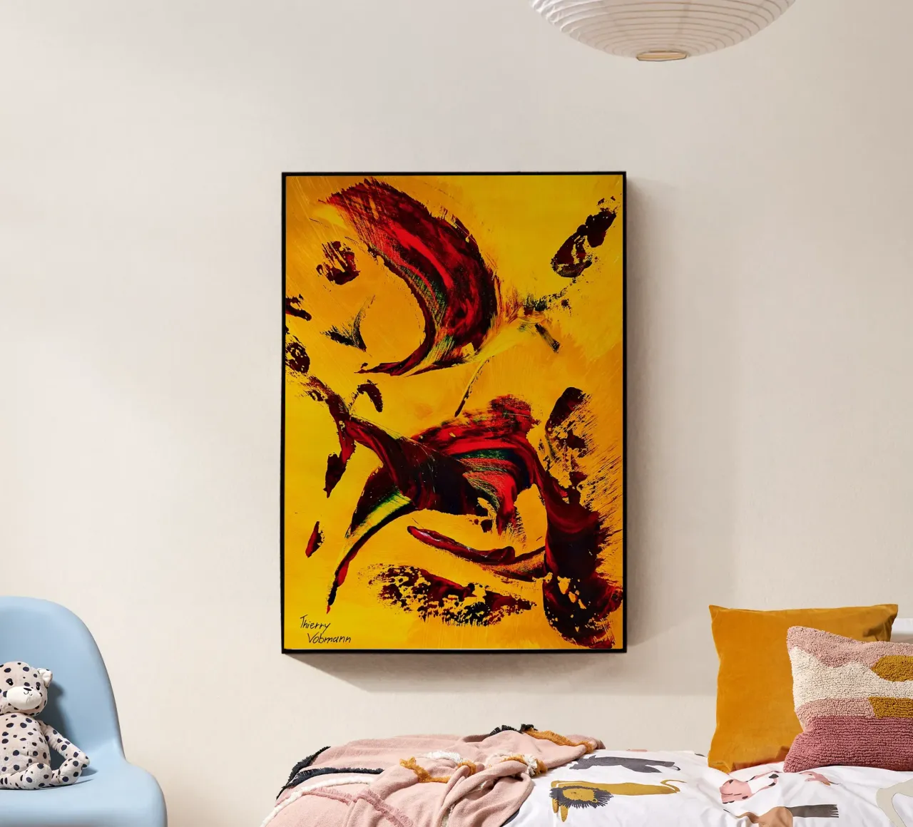 IDEAL GIFT 30 plexiglass da Thierry Vobmann Abstract painting