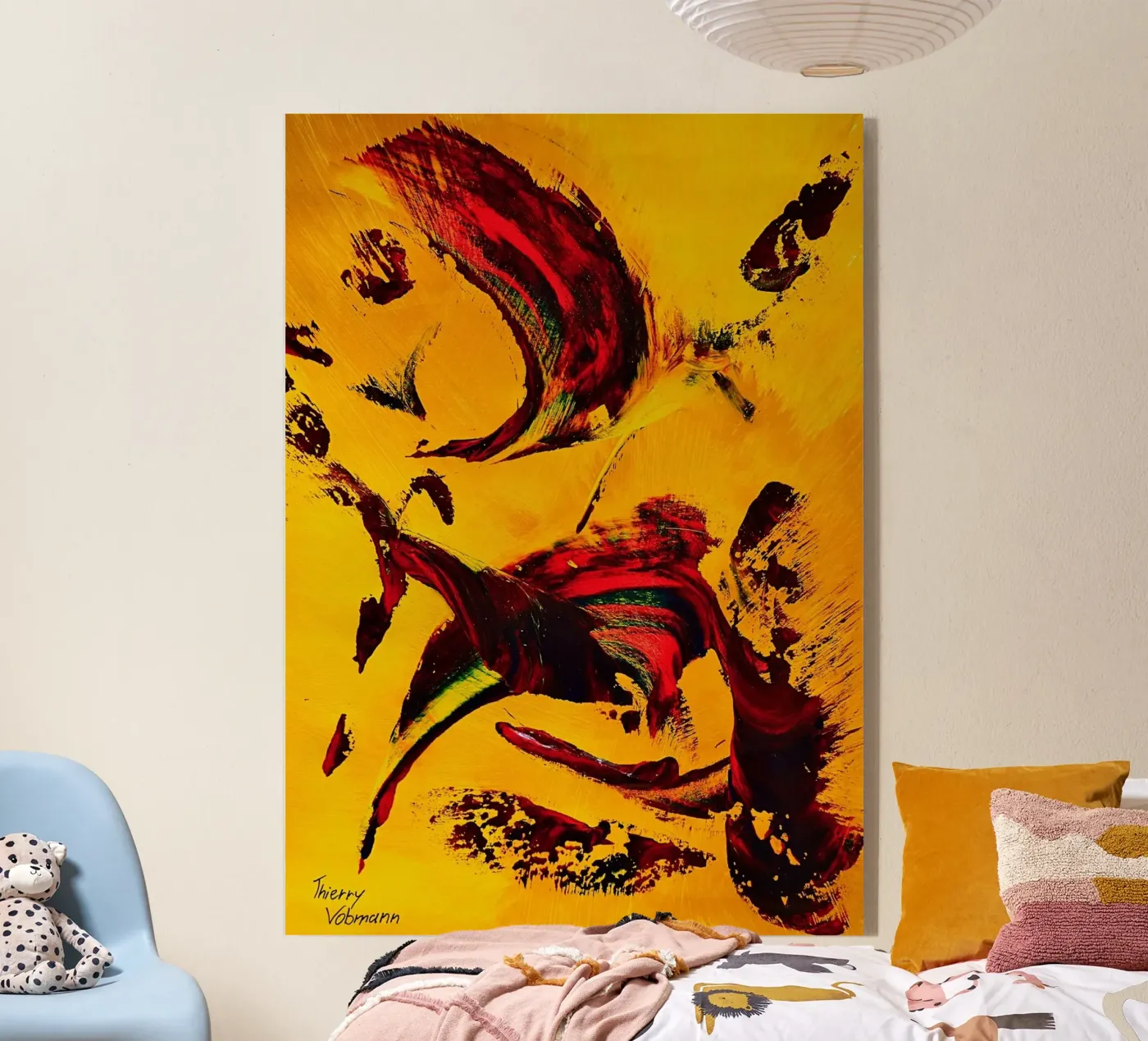 IDEAL GIFT 30 plexiglass da Thierry Vobmann Abstract painting