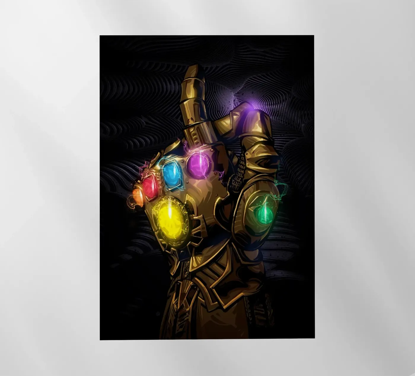 Infinity Gauntlet pellicola backlit da nabakumov