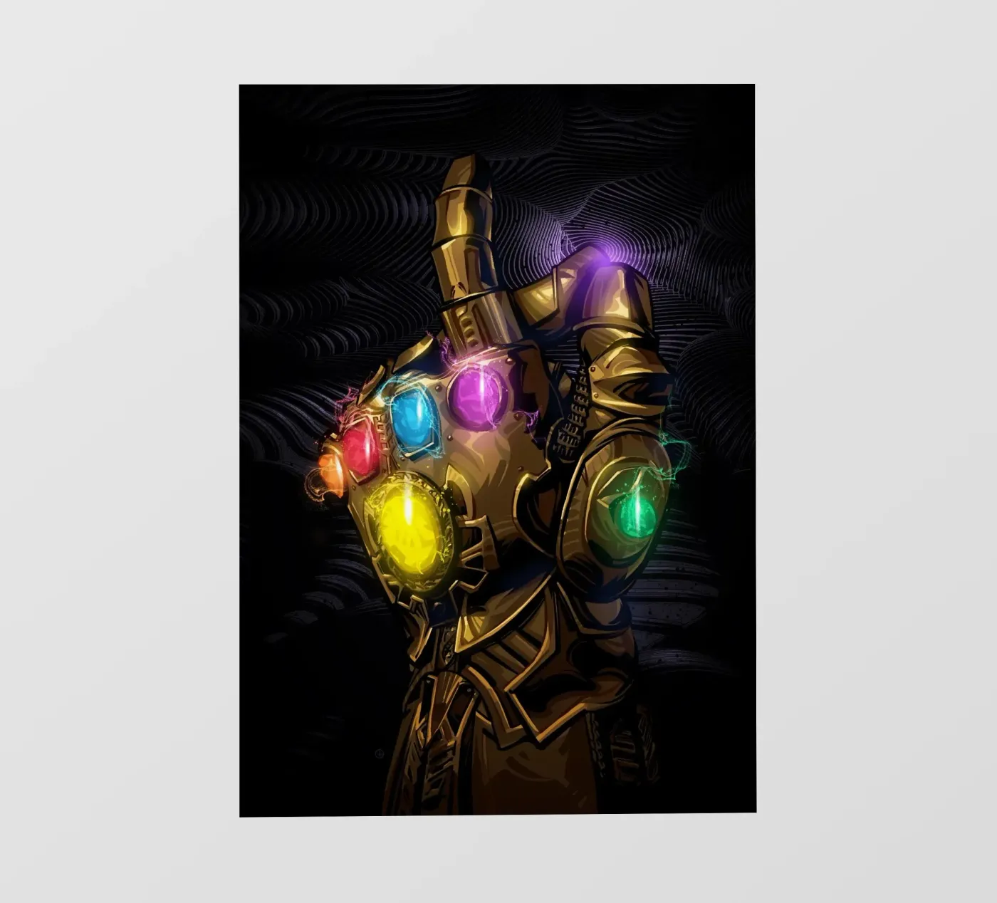 Infinity Gauntlet pellicola backlit da nabakumov