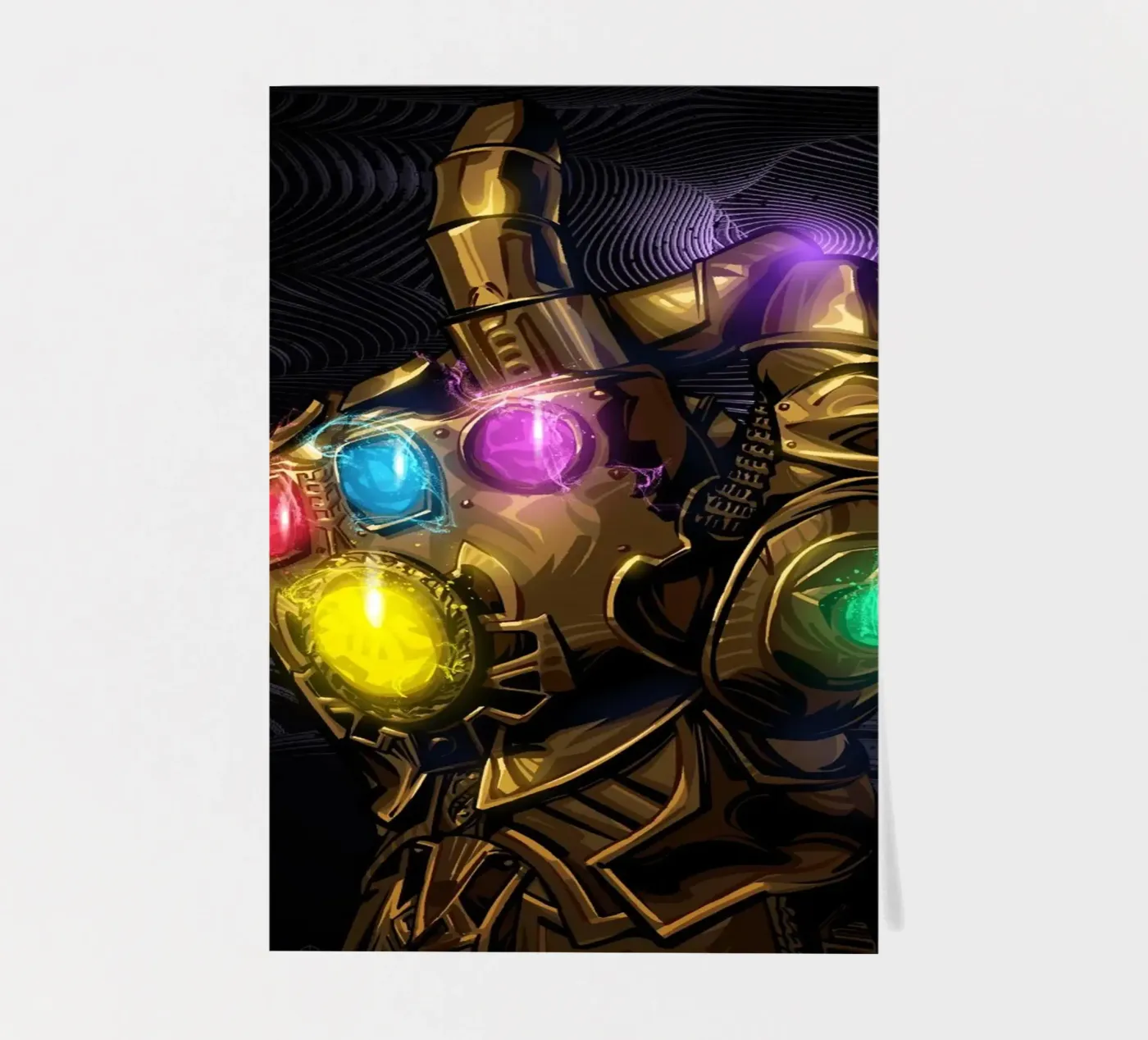 Infinity Gauntlet sticker sheet by nabakumov