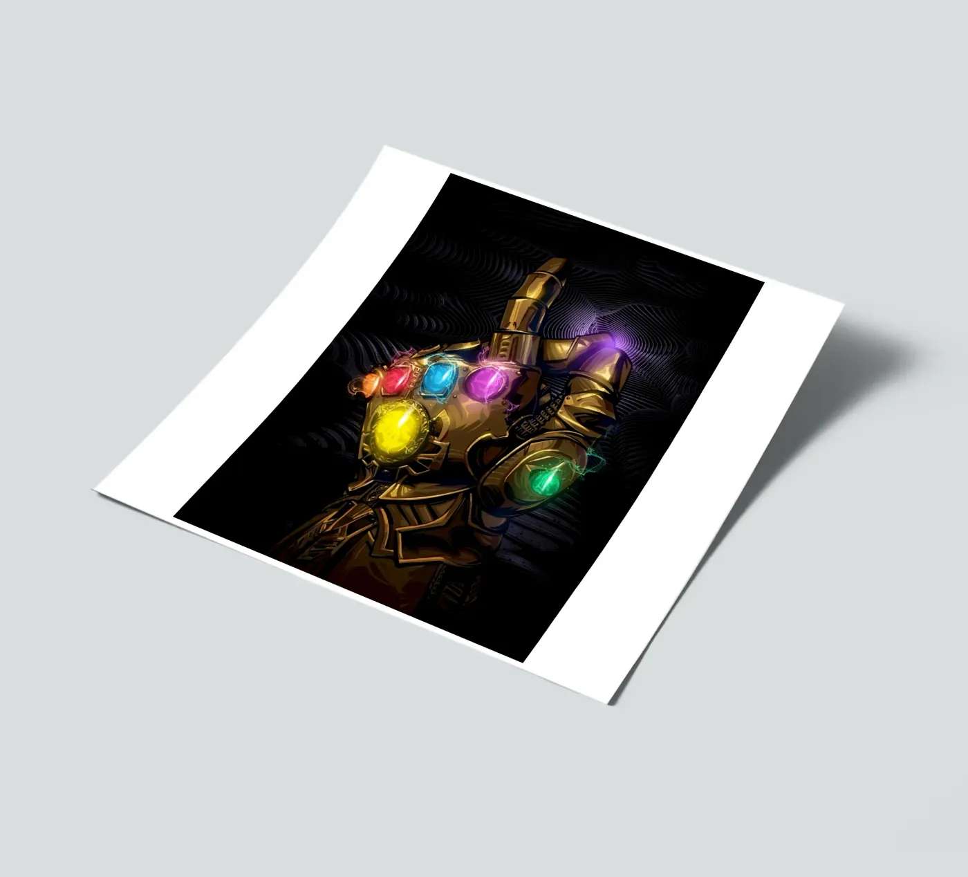Infinity Gauntlet sticker sheet by nabakumov