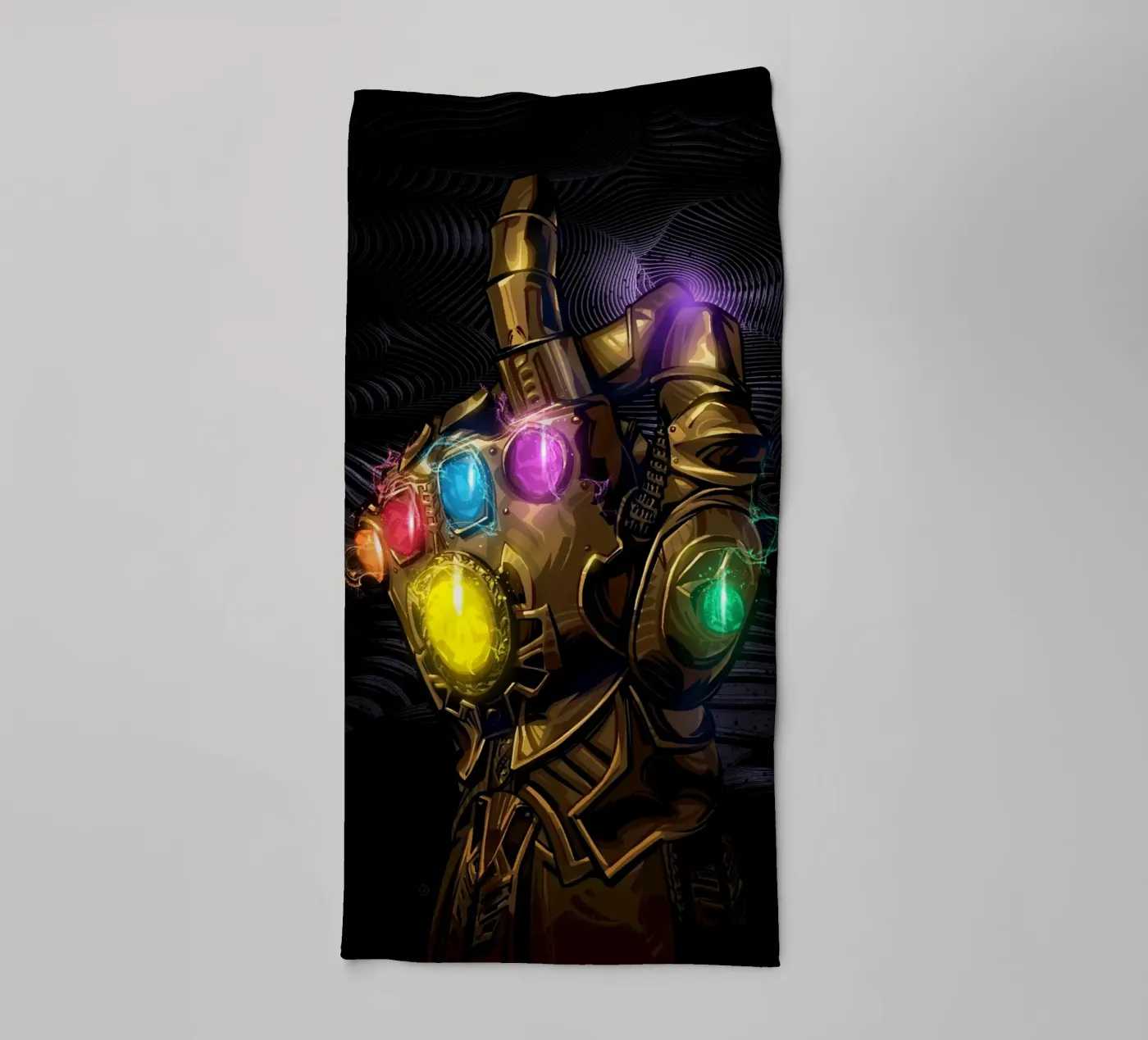 Infinity Gauntlet towel by nabakumov