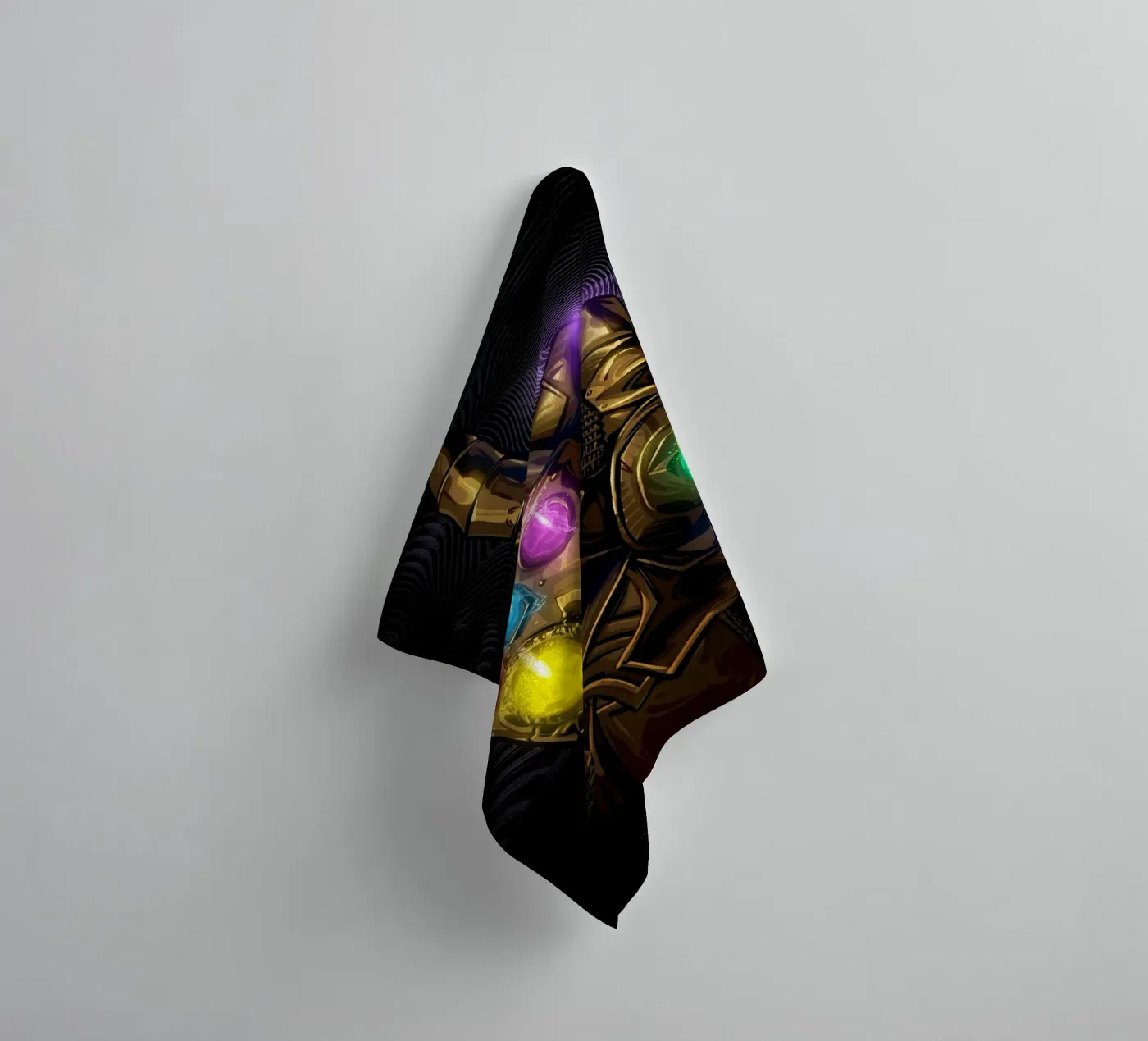 Infinity Gauntlet towel by nabakumov