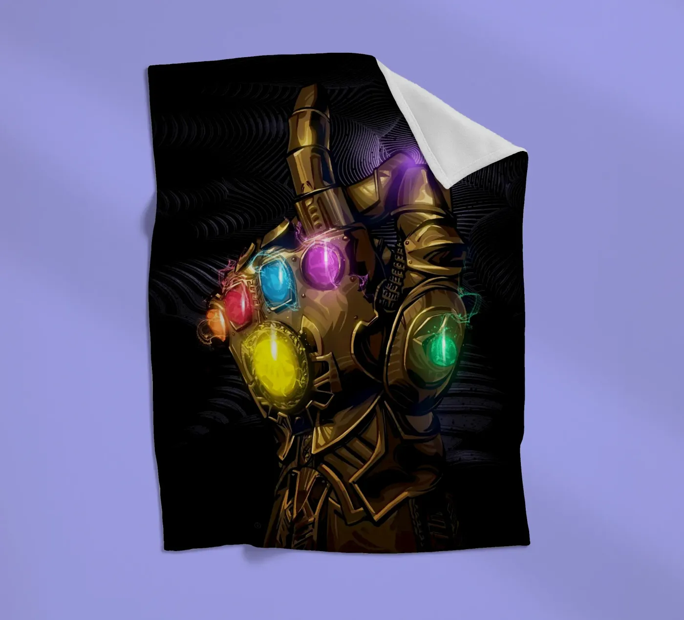 Infinity Gauntlet Fleecedecke von nabakumov