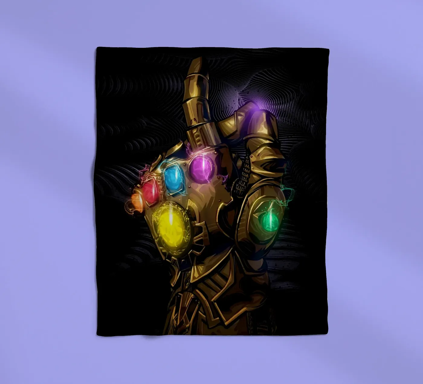 Infinity Gauntlet Fleecedecke von nabakumov