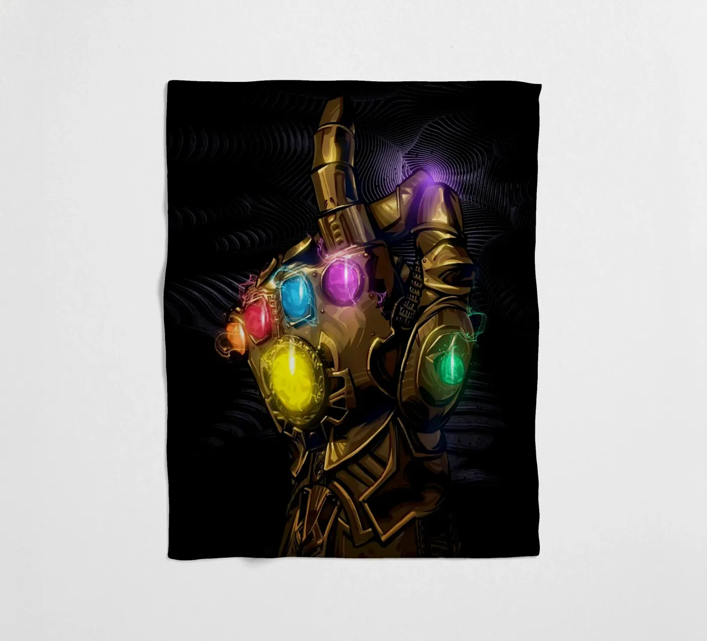Infinity Gauntlet Fleecedecke von nabakumov