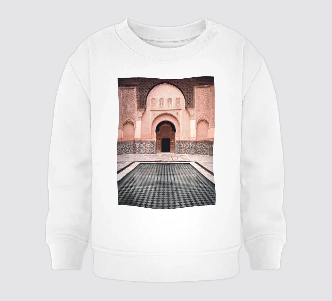 Cour orientale - Architecture mystique en mosaïque sweat pour bébé de Whole©