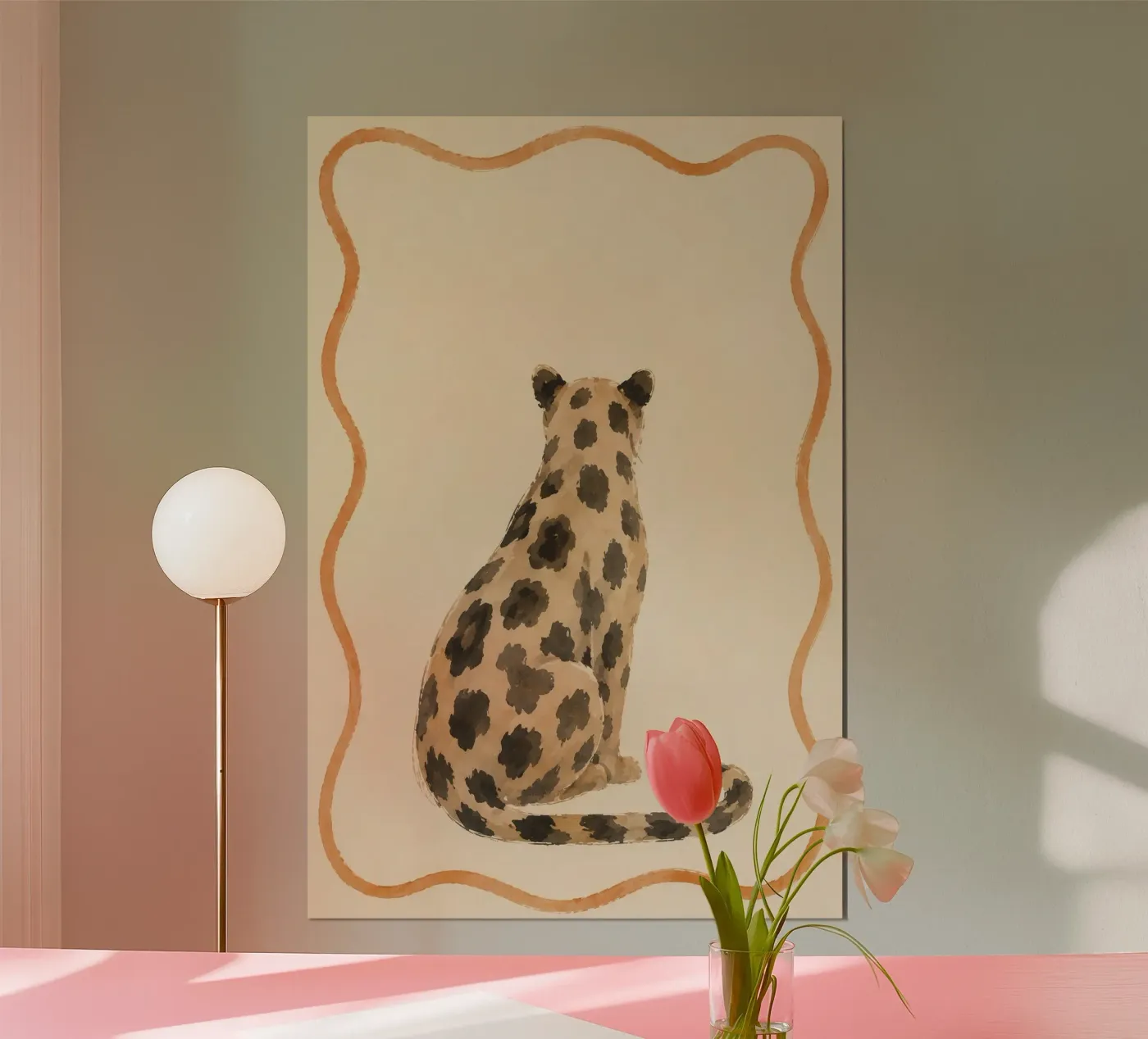 Soft Leopard poster by Sunday Mood