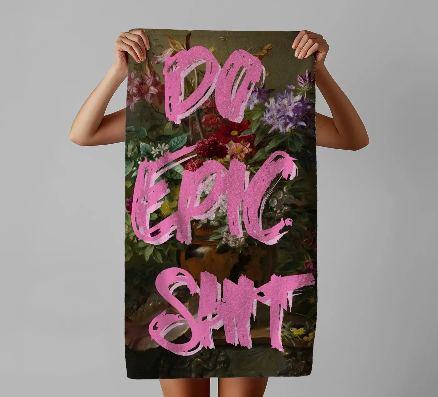 Do Epic Shit badhanddoek van Loud & Proud