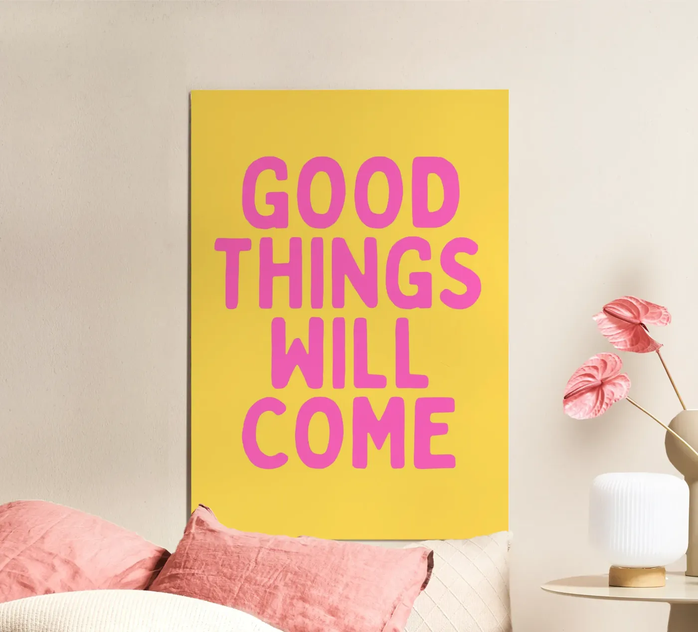Good Things will come poster da Tabea Jule