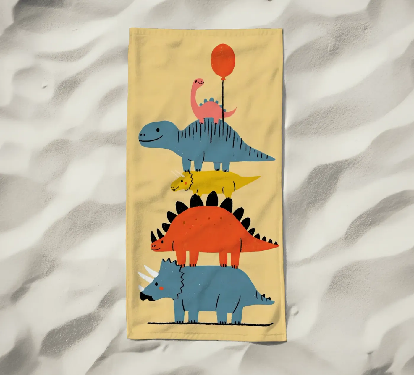 Dinosaur Friends Stack telo mare da Zuno