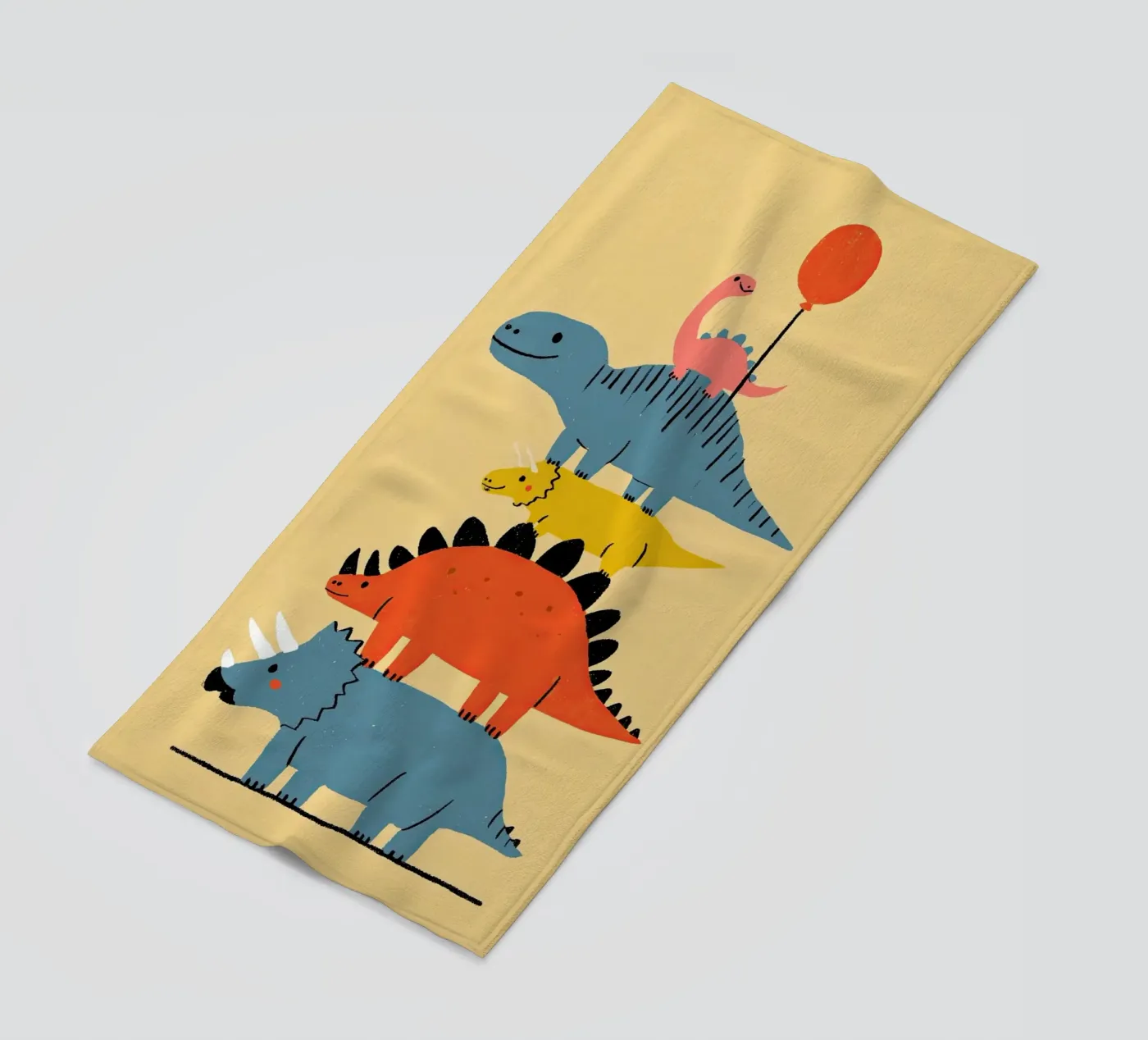 Dinosaur Friends Stack telo mare da Zuno