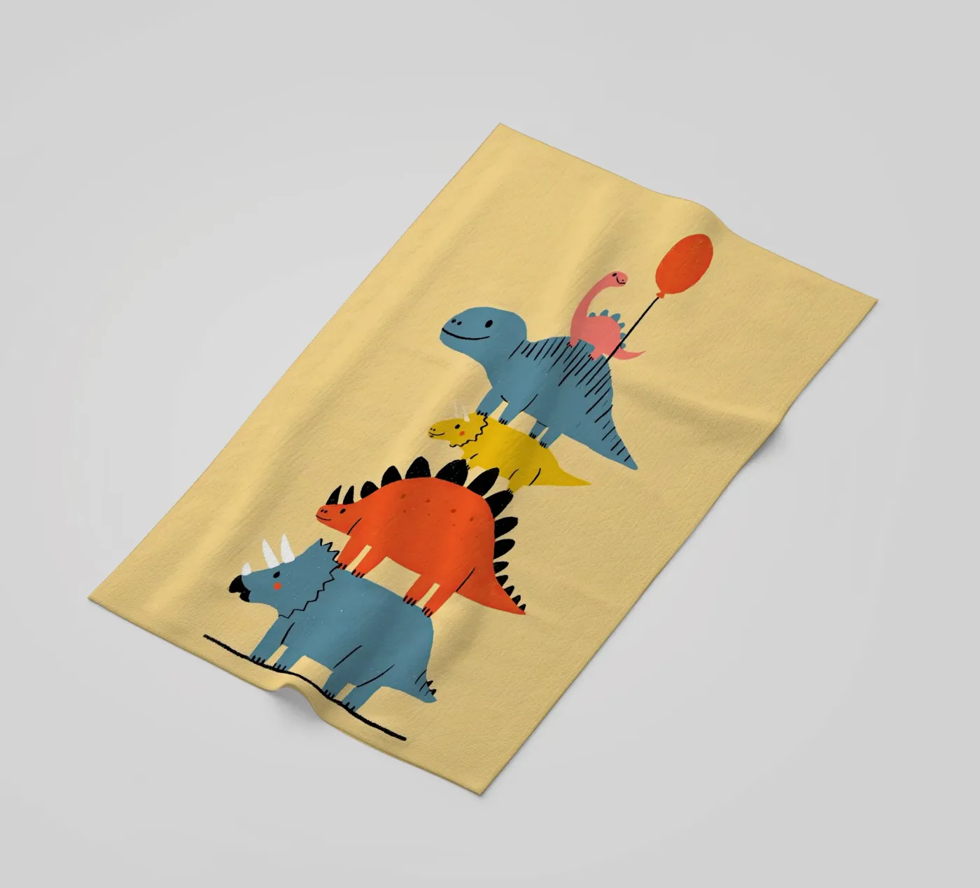 Dinosaur Friends Stack telo mare da Zuno