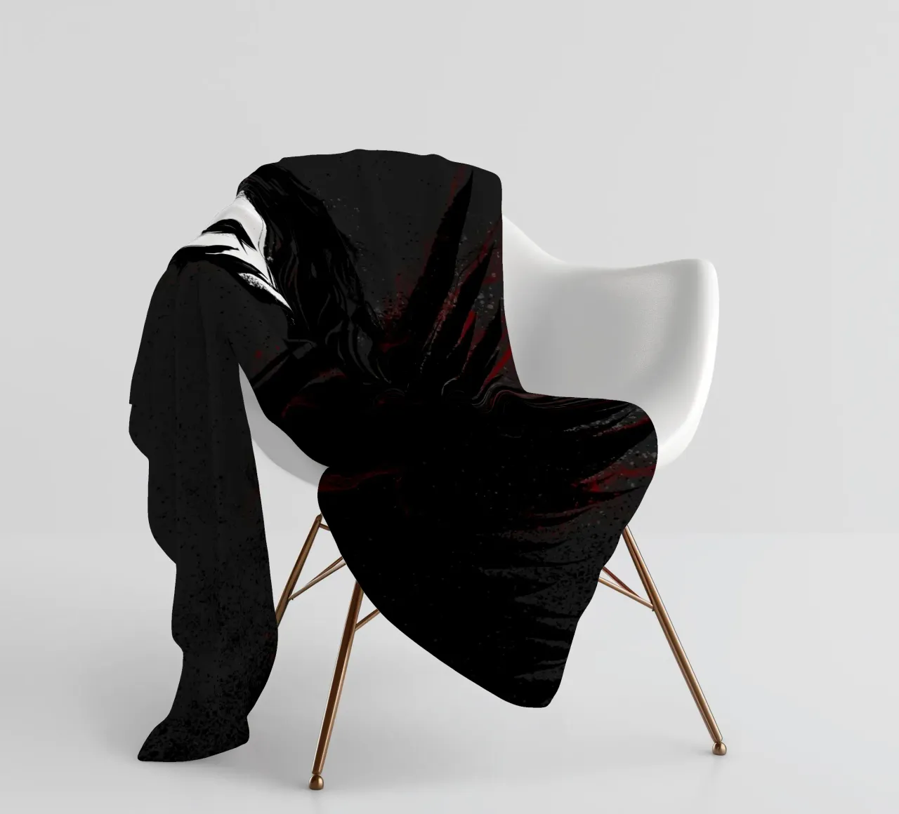 The Crow fleece blanket by nabakumov