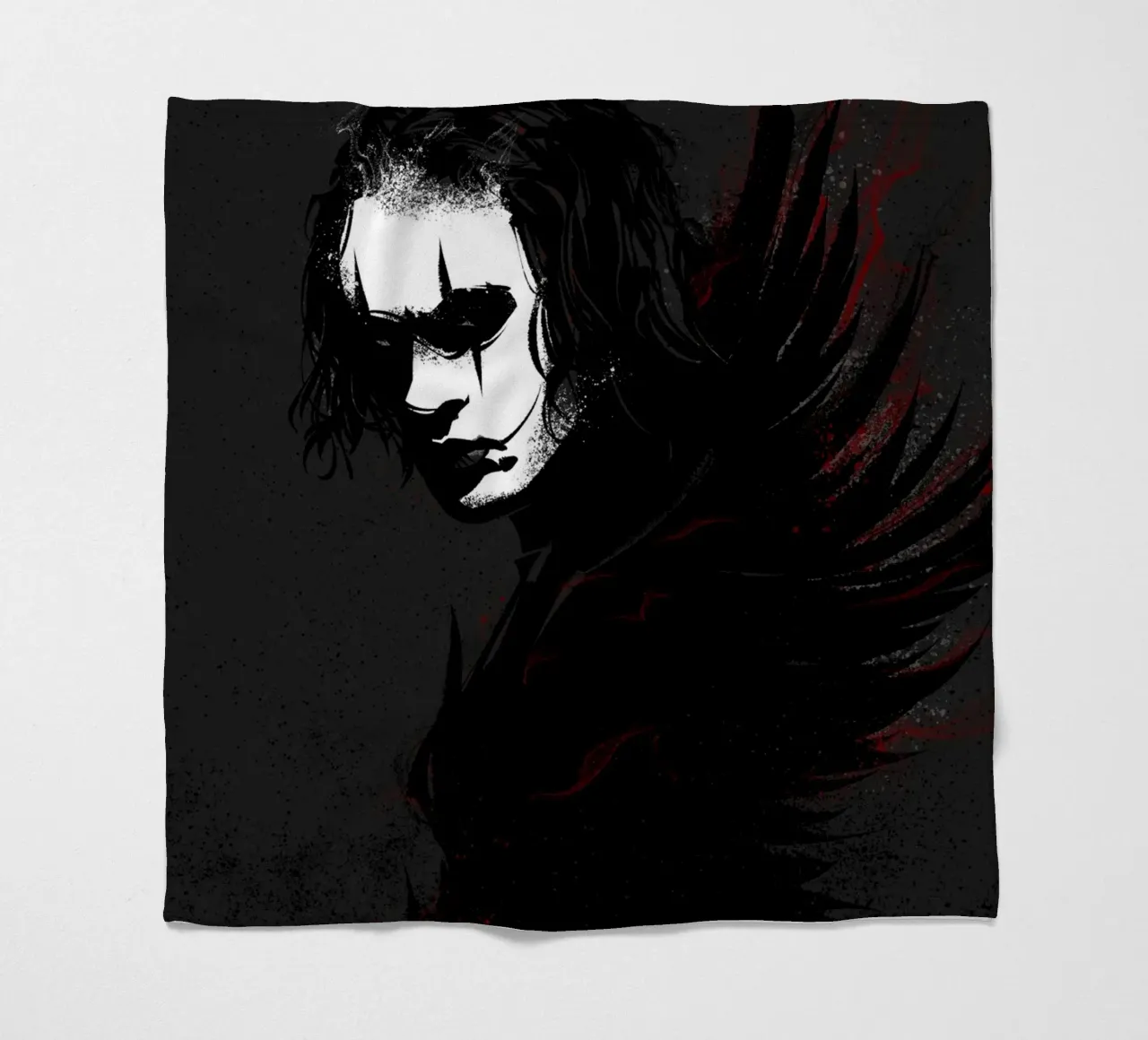 The Crow fleece blanket by nabakumov