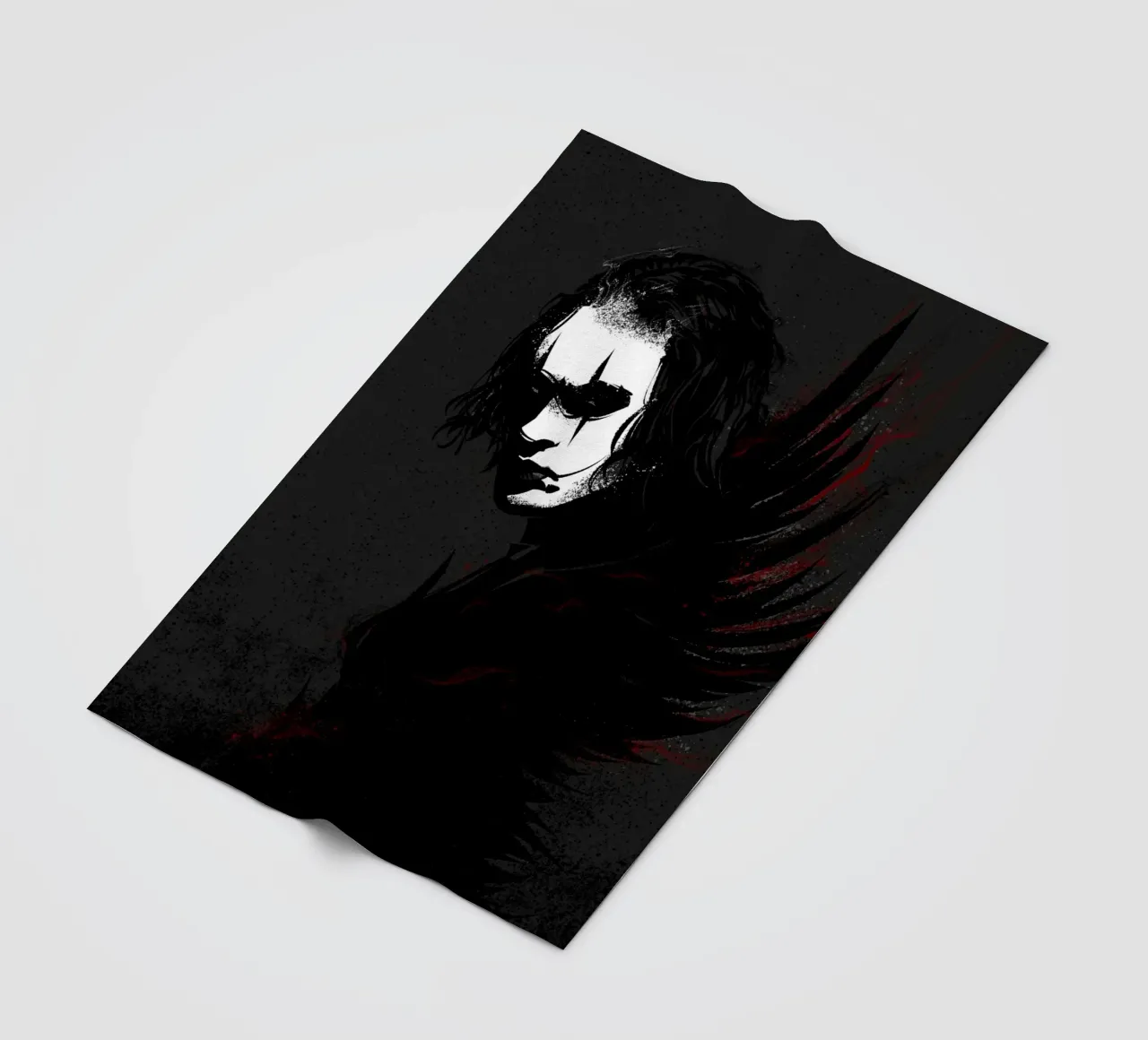 The Crow fleece blanket by nabakumov