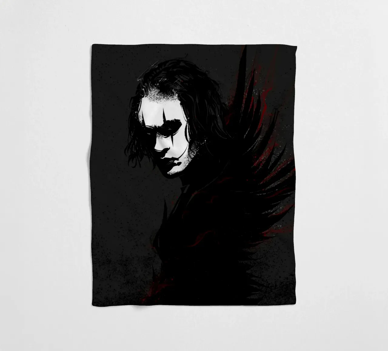 The Crow fleece blanket by nabakumov