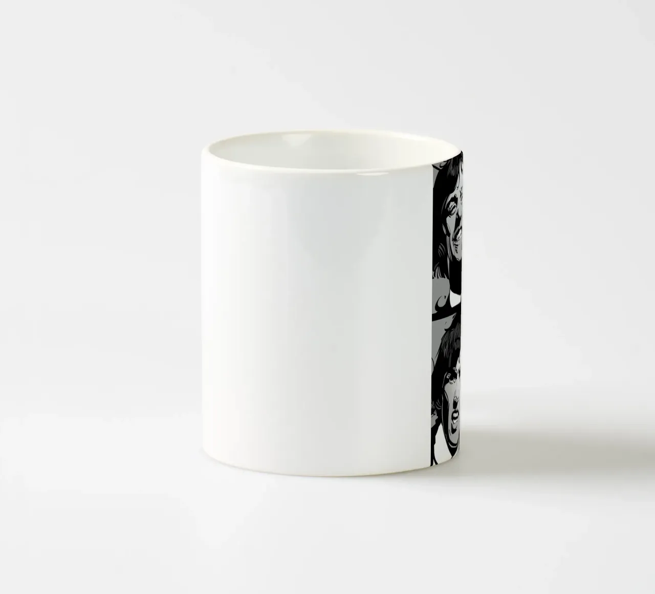 The Four tazza in ceramica da nabakumov
