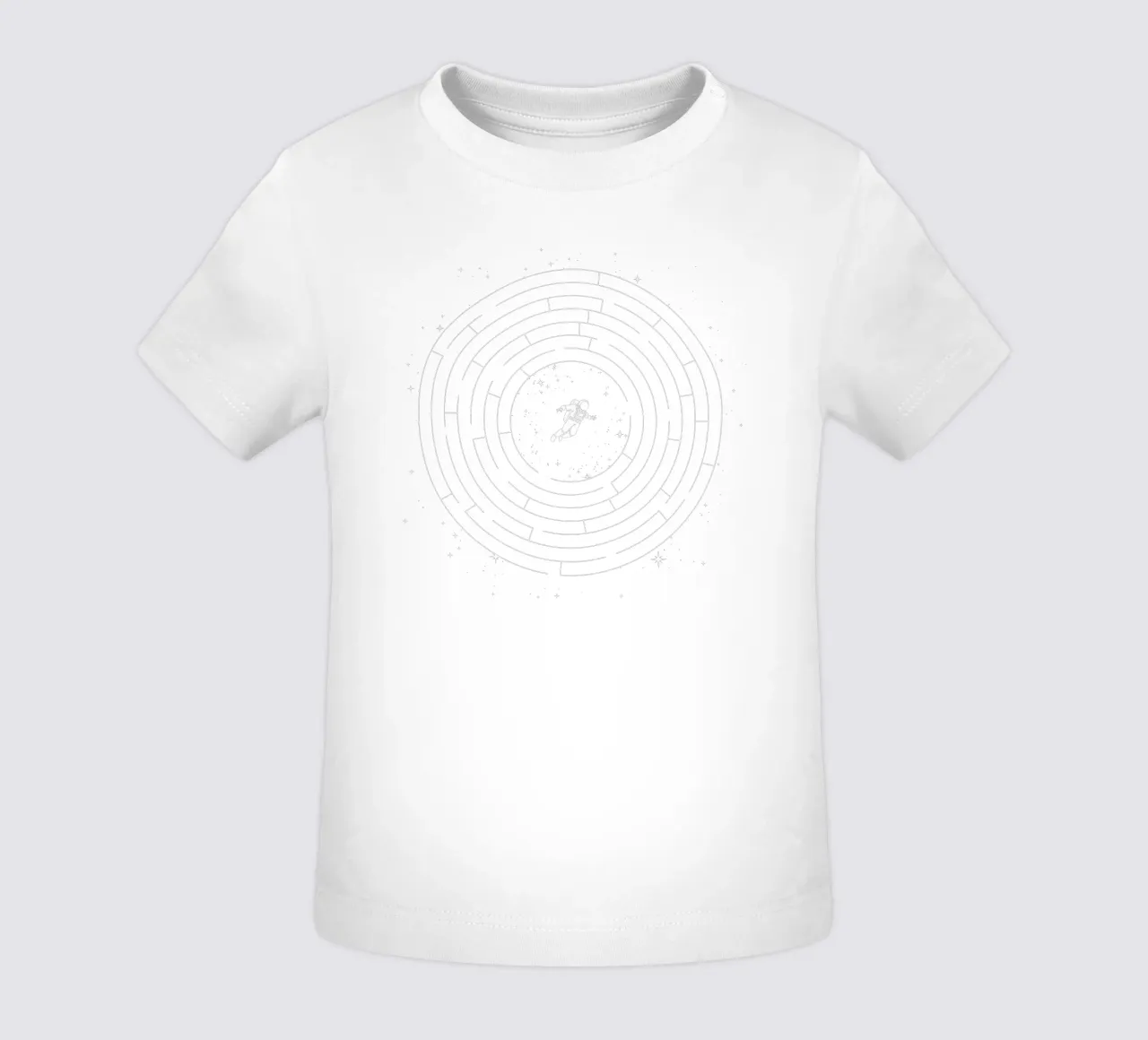 Astronaut Maze Adventure Labyrinth Exploration maglietta neonato da Tobe Fonseca