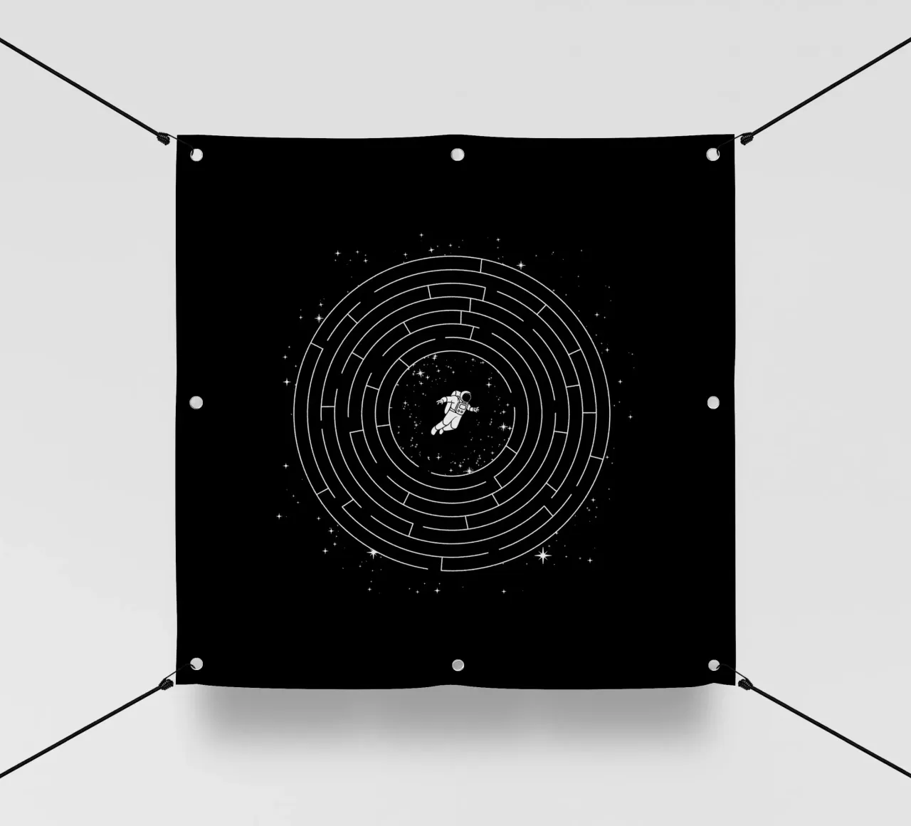 Astronaut Maze Adventure Labyrinth Exploration telo in pvc da Tobe Fonseca