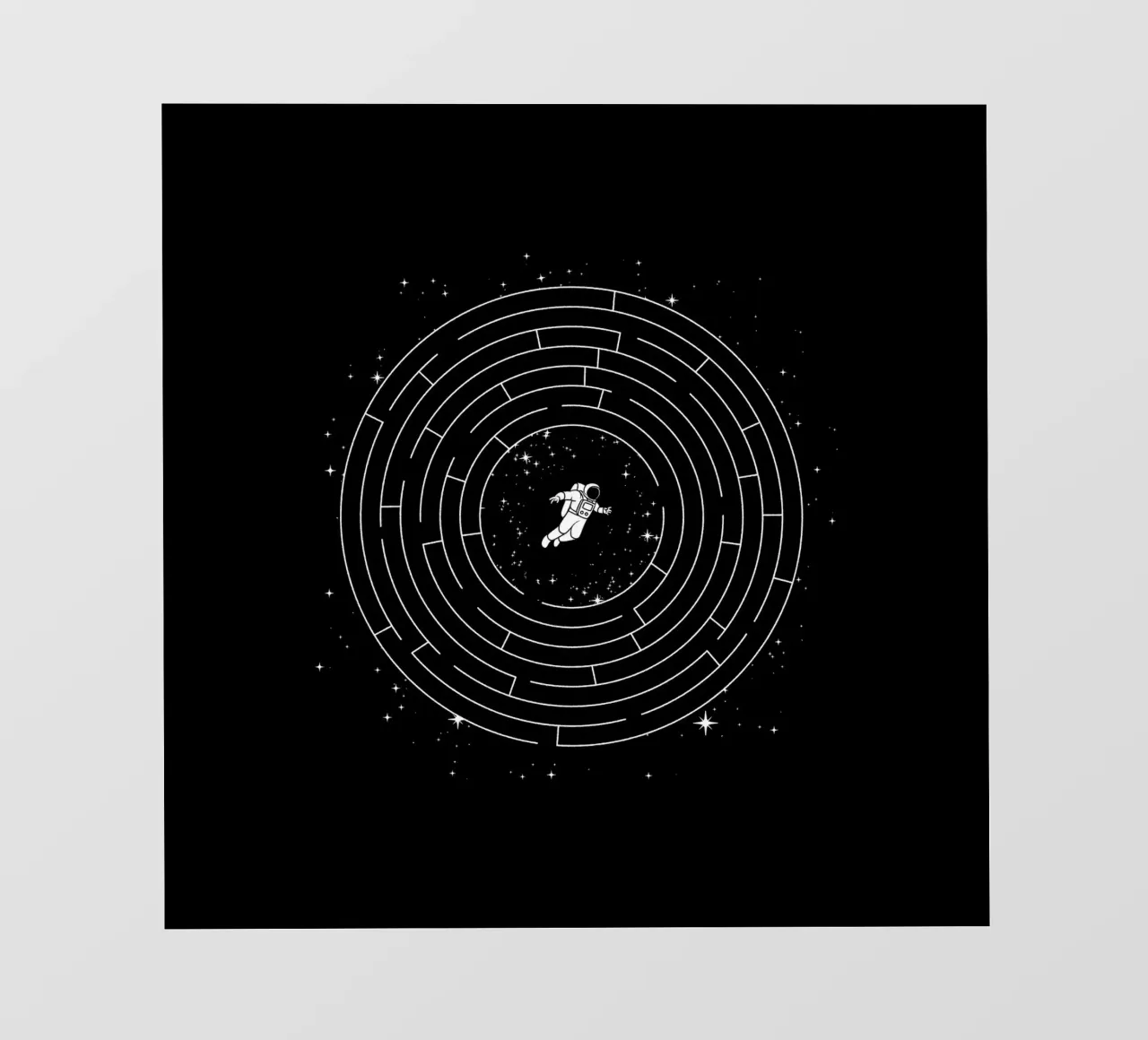 Astronaut Maze Adventure Labyrinth Exploration telo in pvc da Tobe Fonseca