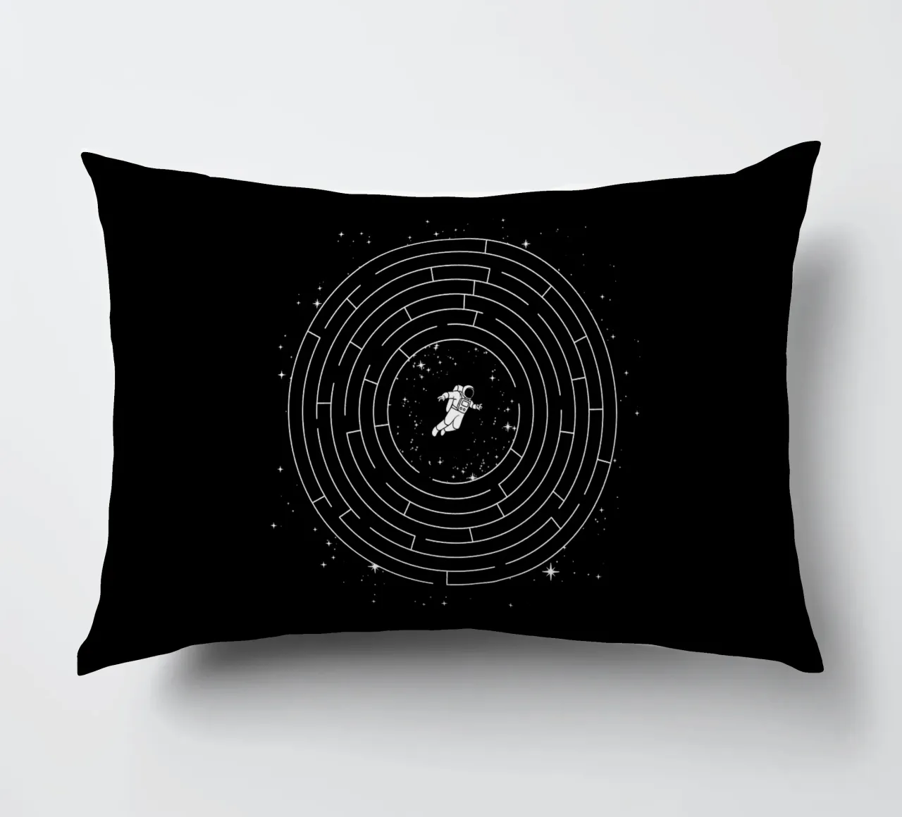 Astronaut Maze Adventure Labyrinth Exploration cuscino da Tobe Fonseca