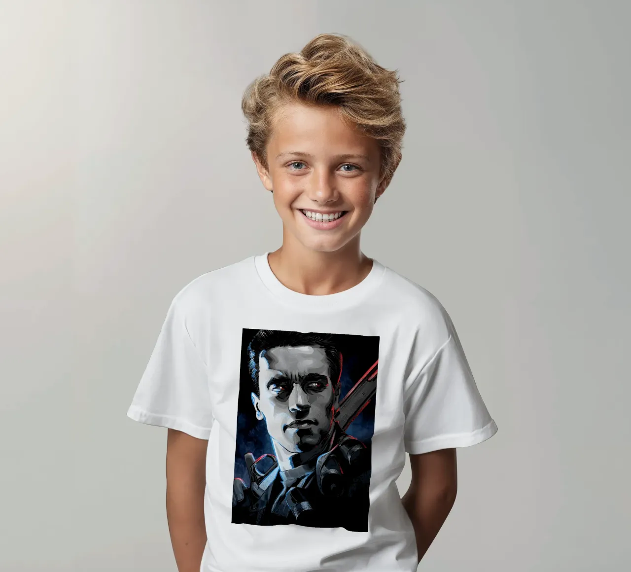 Terminator t-shirt bambini da nabakumov