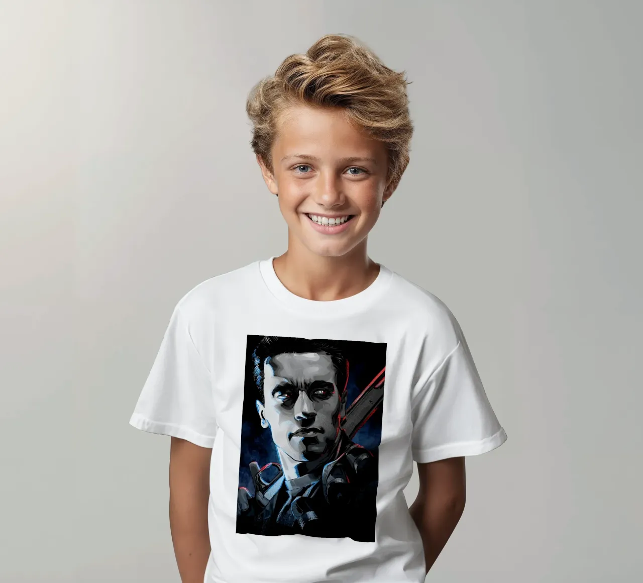 Terminator t-shirt bambini da nabakumov