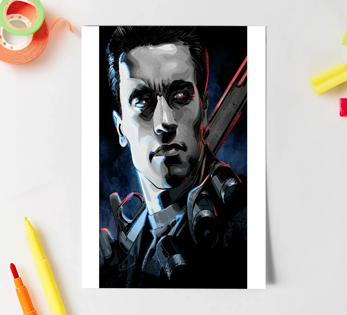 Terminator sticker sheet by nabakumov