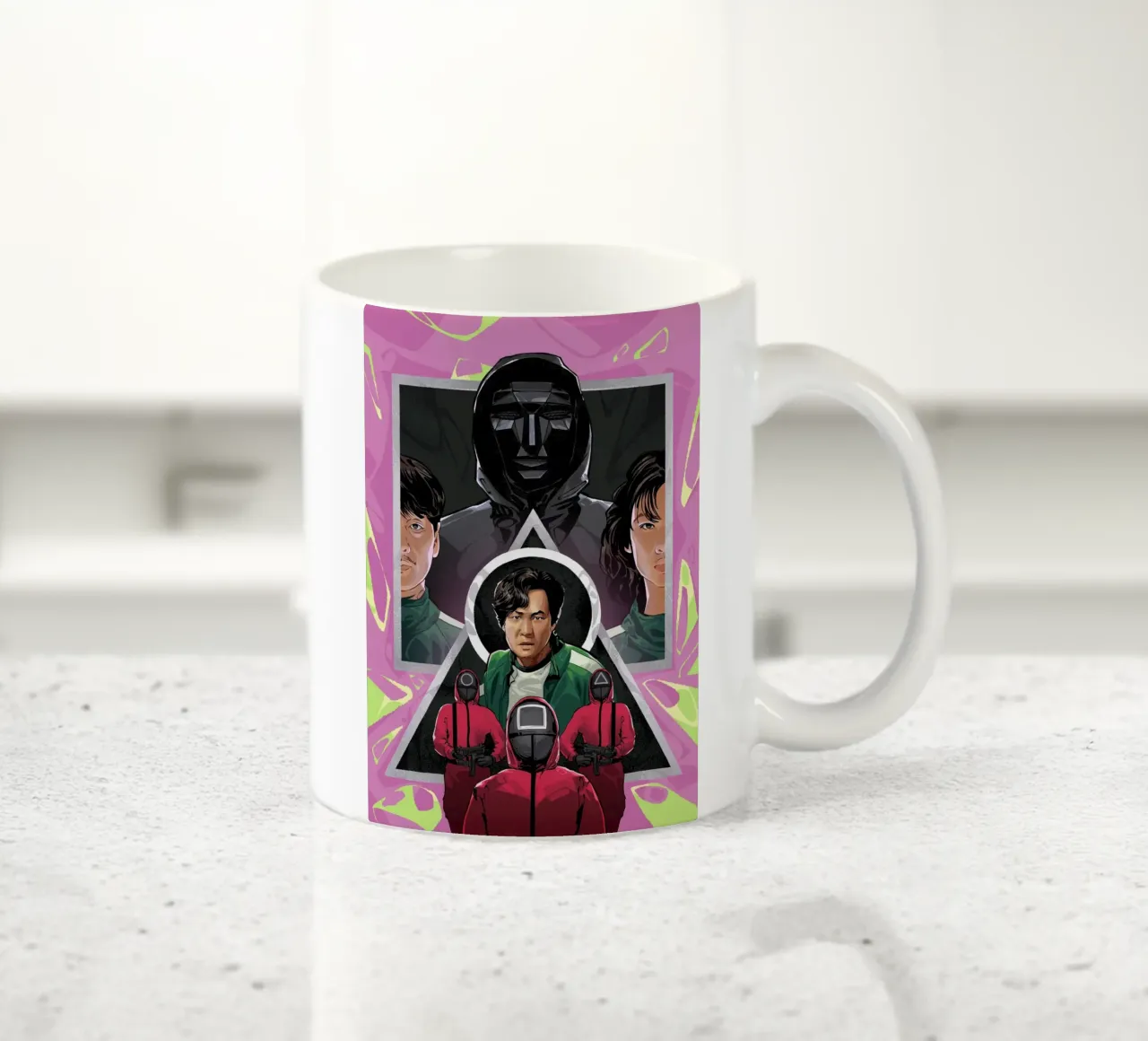 Squid Game mug en céramique de nabakumov