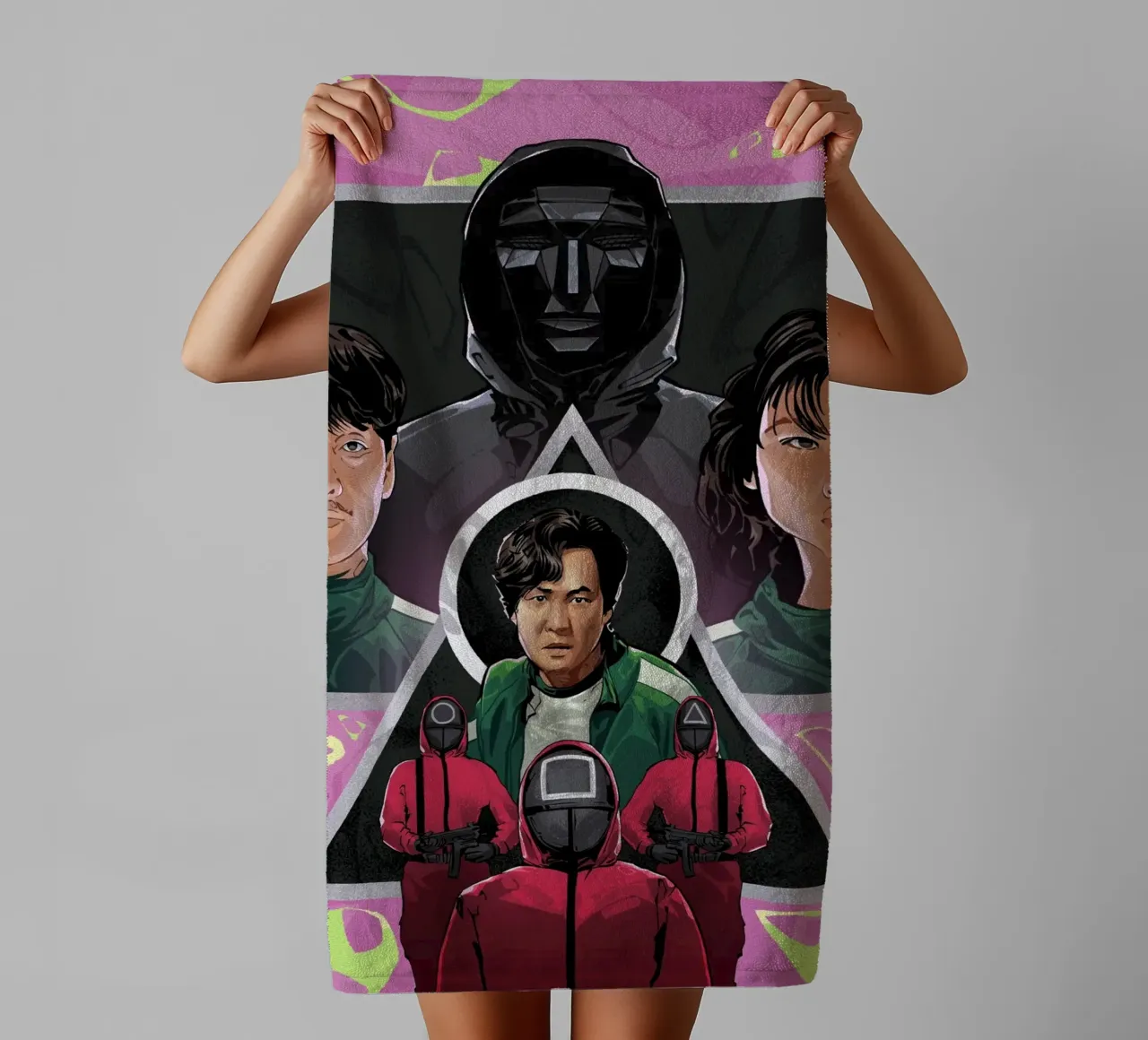 Squid Game asciugamano da bagno da nabakumov