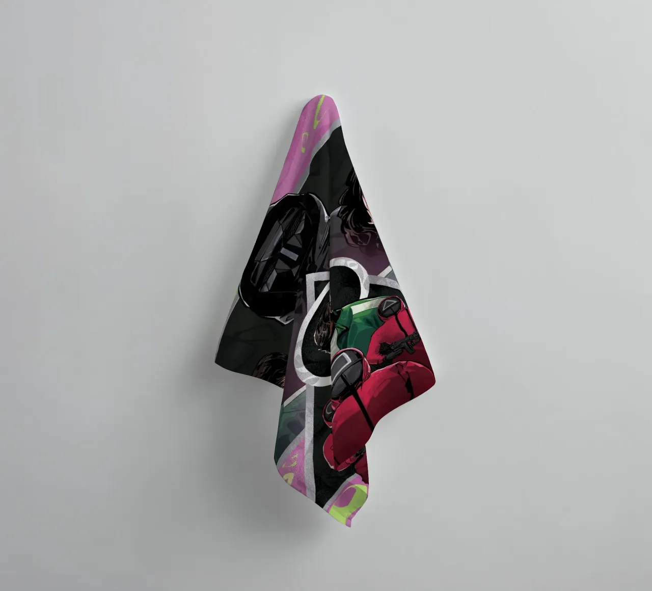 Squid Game asciugamano da bagno da nabakumov