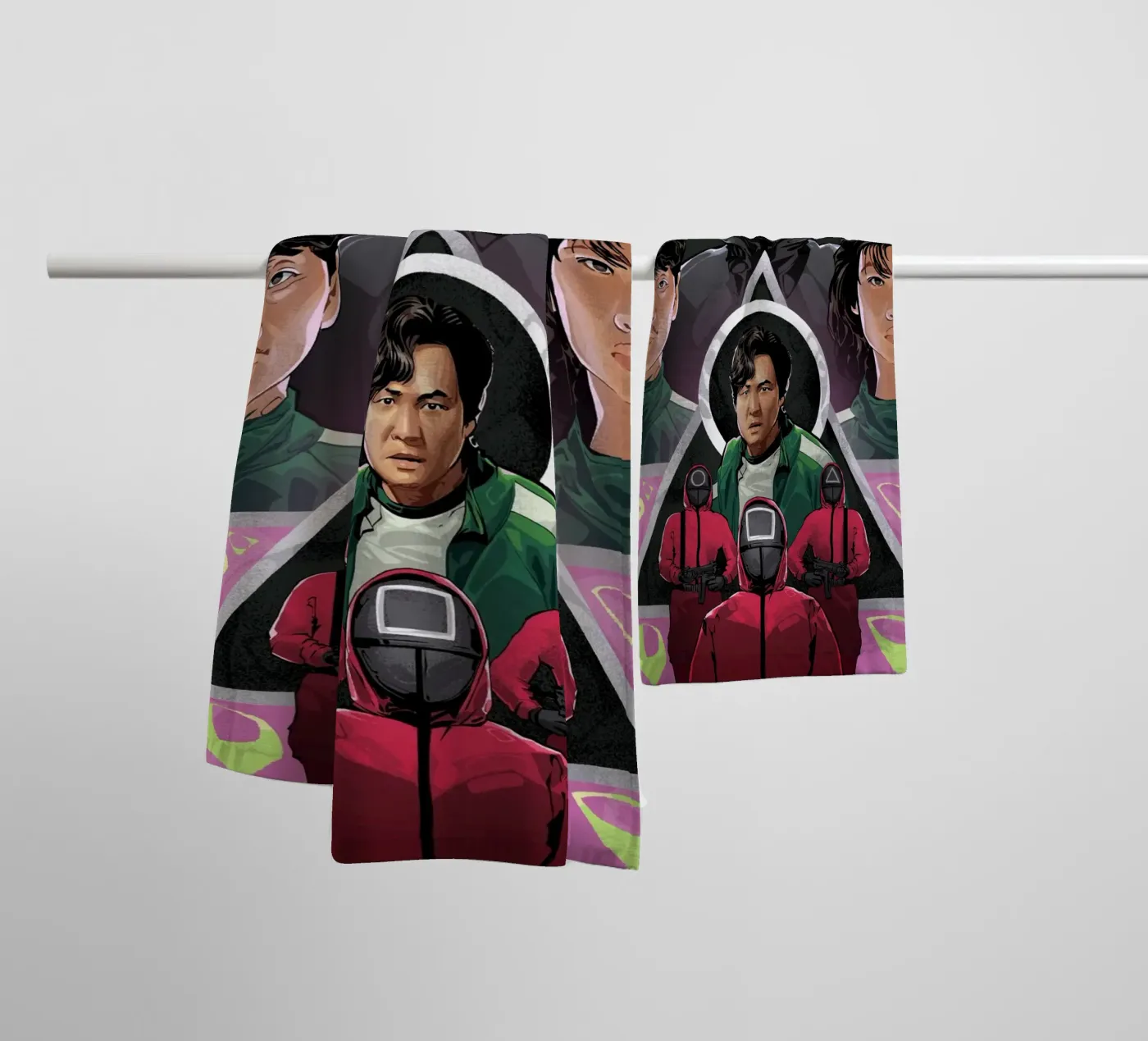 Squid Game towel by nabakumov
