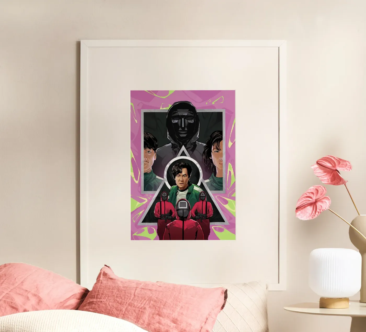 Squid Game poster van nabakumov