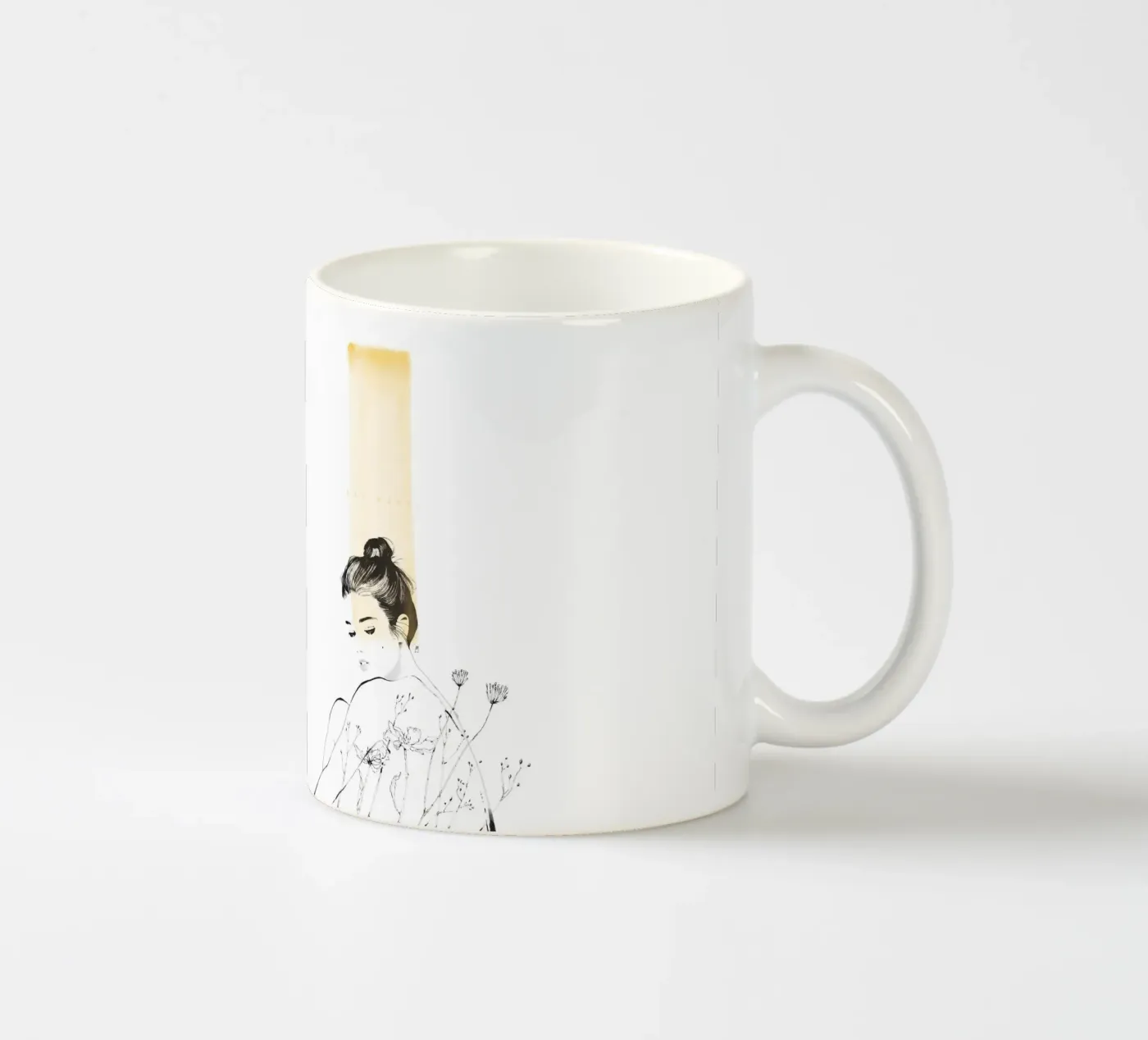 Das Model ceramic mug by Manuel Rebollo