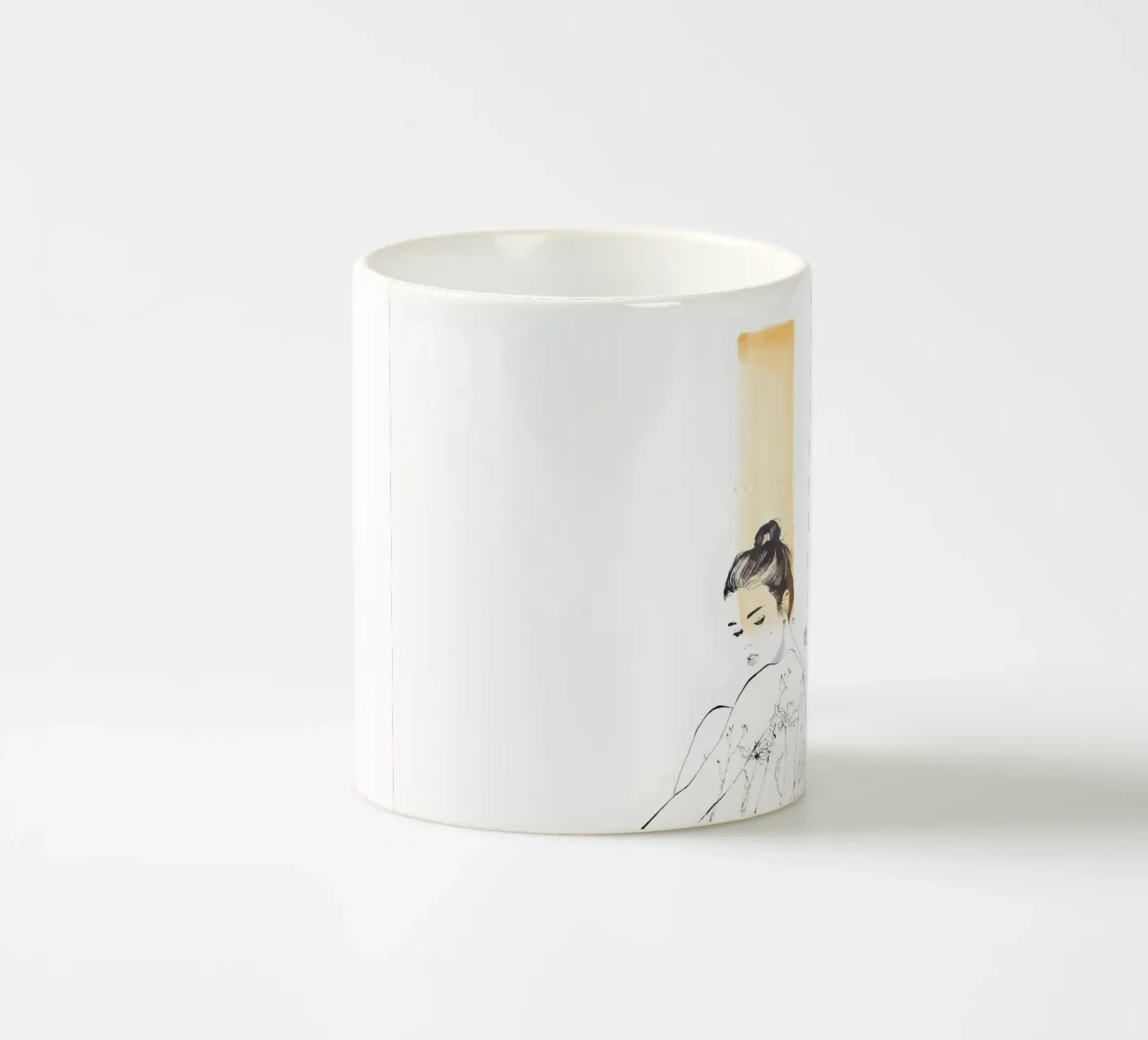 Das Model tazza in ceramica da Manuel Rebollo