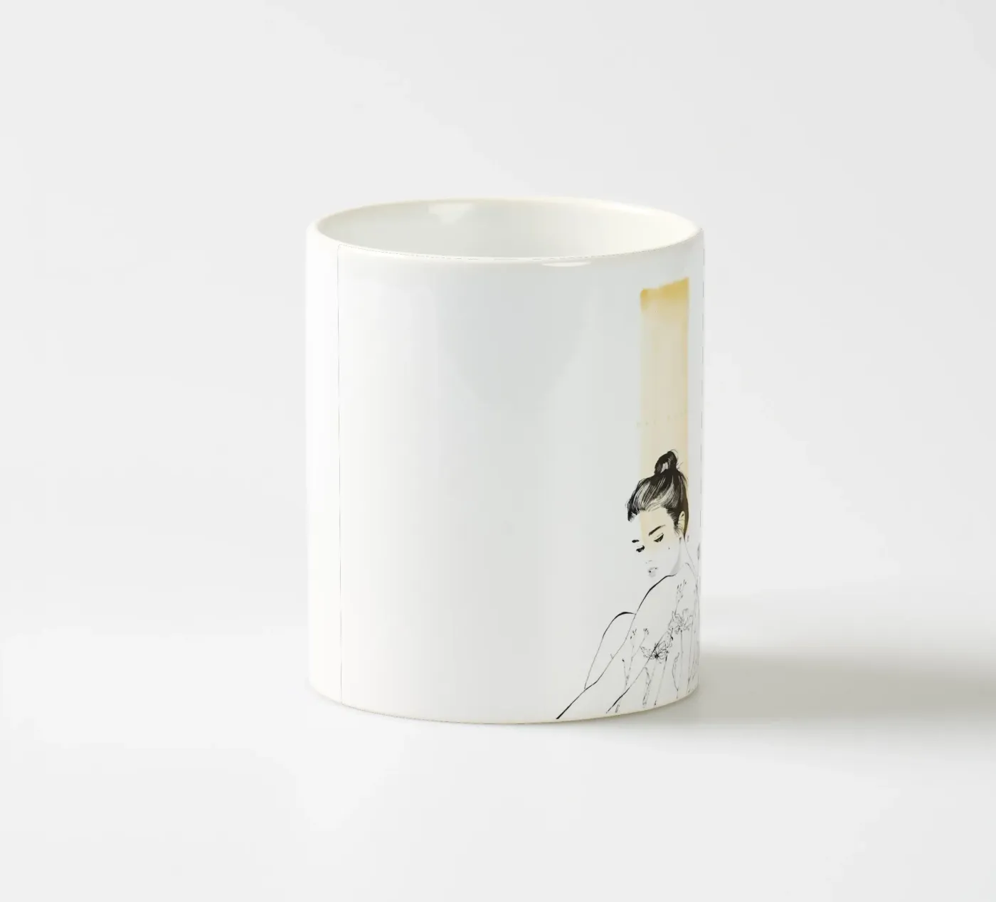 Das Model ceramic mug by Manuel Rebollo
