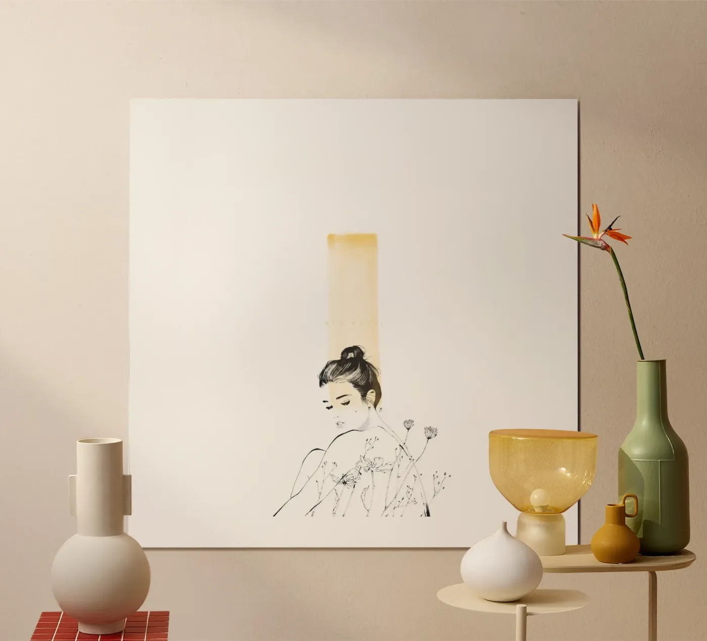 Das Model poster van Manuel Rebollo